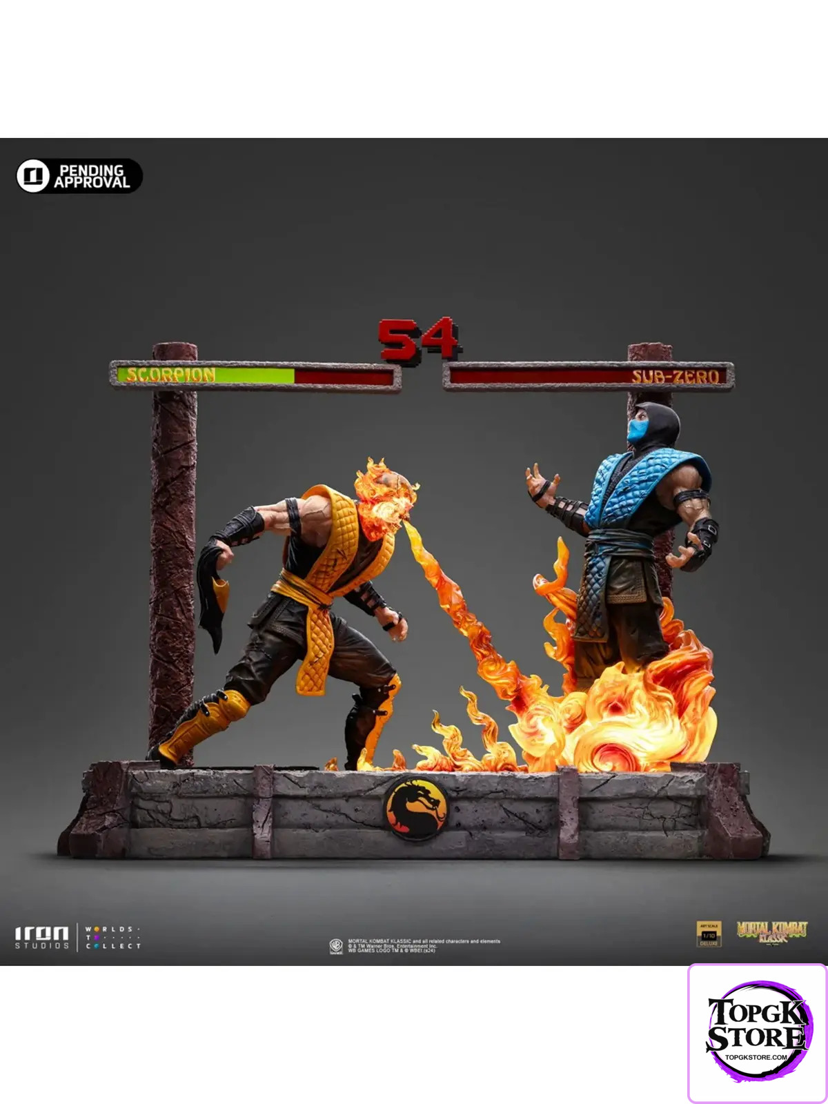 Iron Studio – Mortal Kombat 1/10 Scorpion Fatality MORTAL111324-10 (Licensed) - Photo 1 | TopGKStore