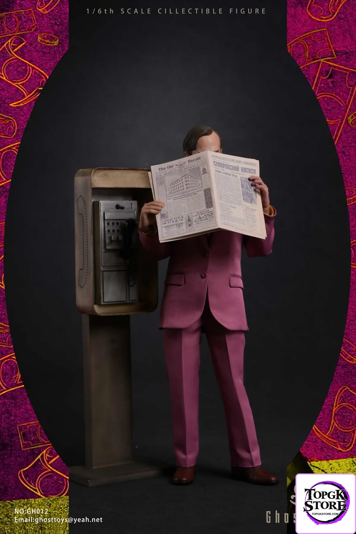 Ghost toys – Better Call Saul 1/6 Seductive Saul lawyer scale action figure GH-012 (Licensed) - Photo 5 | TopGKStore
