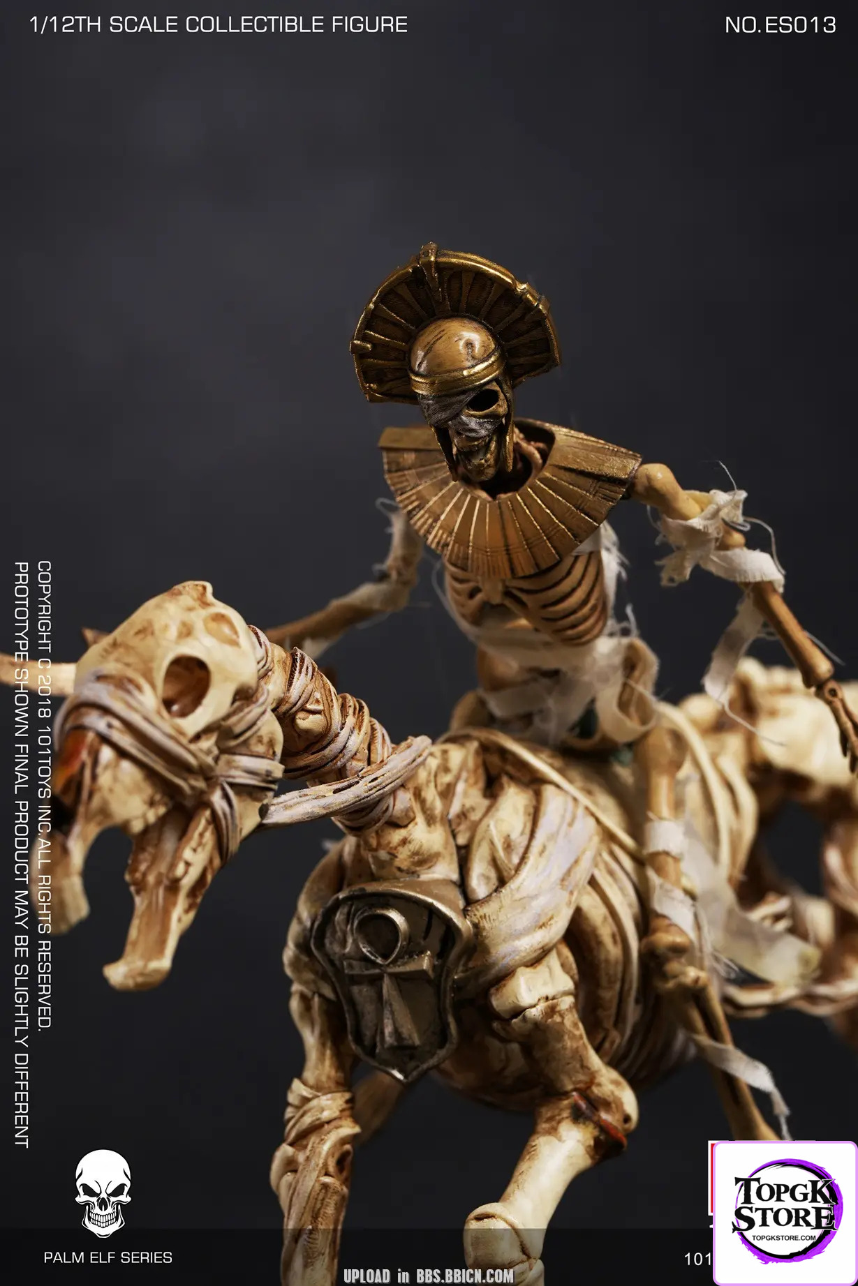 101Toys – Original PALM ELF SERIES- Skeleton Egyptian Mummy (Licensed) - Photo 7 | TopGKStore