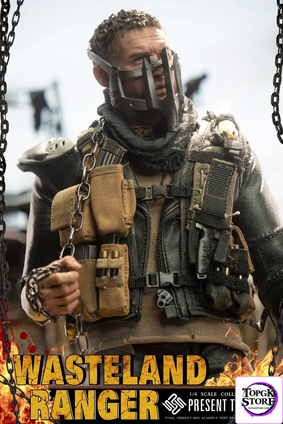 PRESENT TOYS – Wasteland 1/6 collectible toy – WASTELAND RANGER PT-sp56 (Licensed) - Photo 4 | TopGKStore