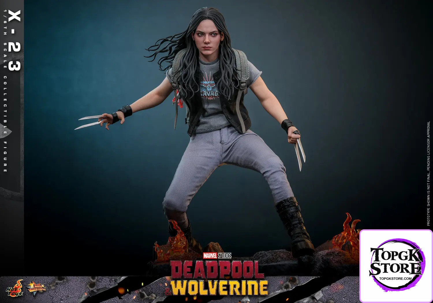 HotToys – Marvel 1/6 MMS781 Deadpool & Wolverine X-23 (Licensed) - Photo 9 | TopGKStore