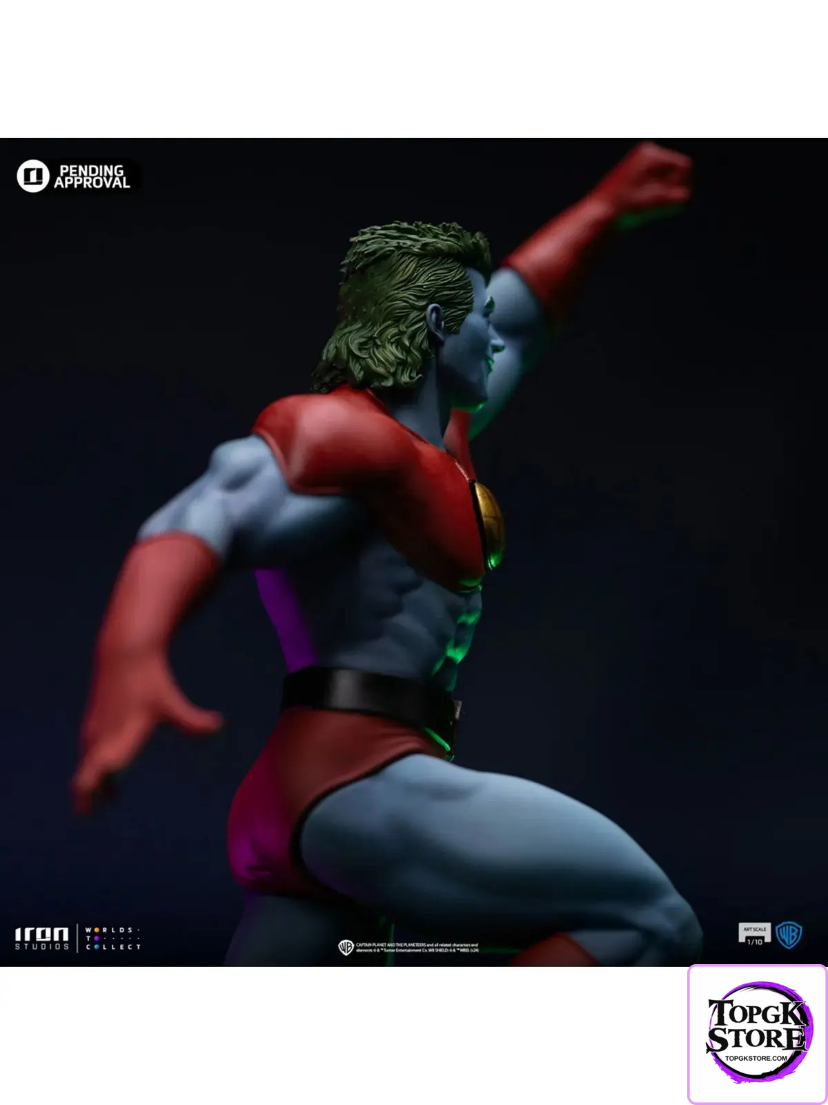 Iron Studio – Captain Planet and the Planeteers 1/10 Captain Planet Statue CAPPLT116124-10 (Licensed) - Photo 6 | TopGK