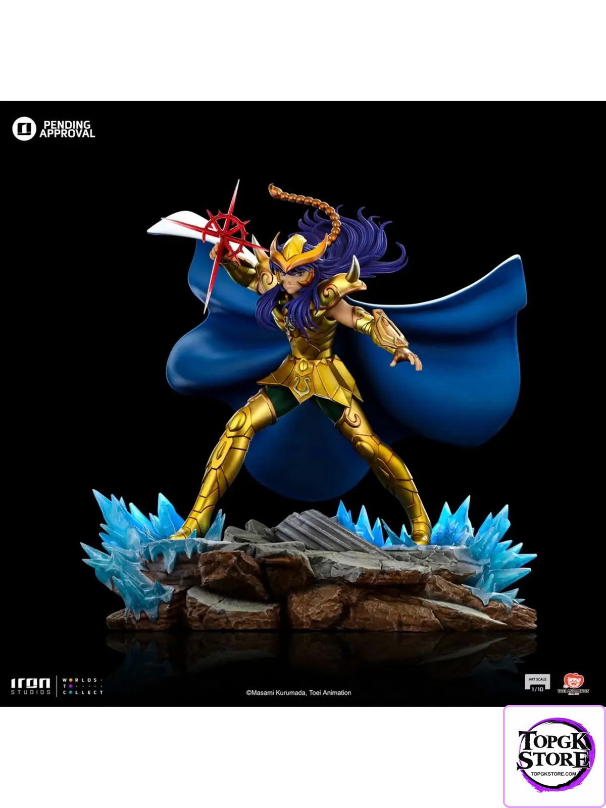 Iron Studio – Saint Seiya 1/10 Scorpio Milo TOEIS116824-10 (Licensed) - Photo 1 | TopGKStore