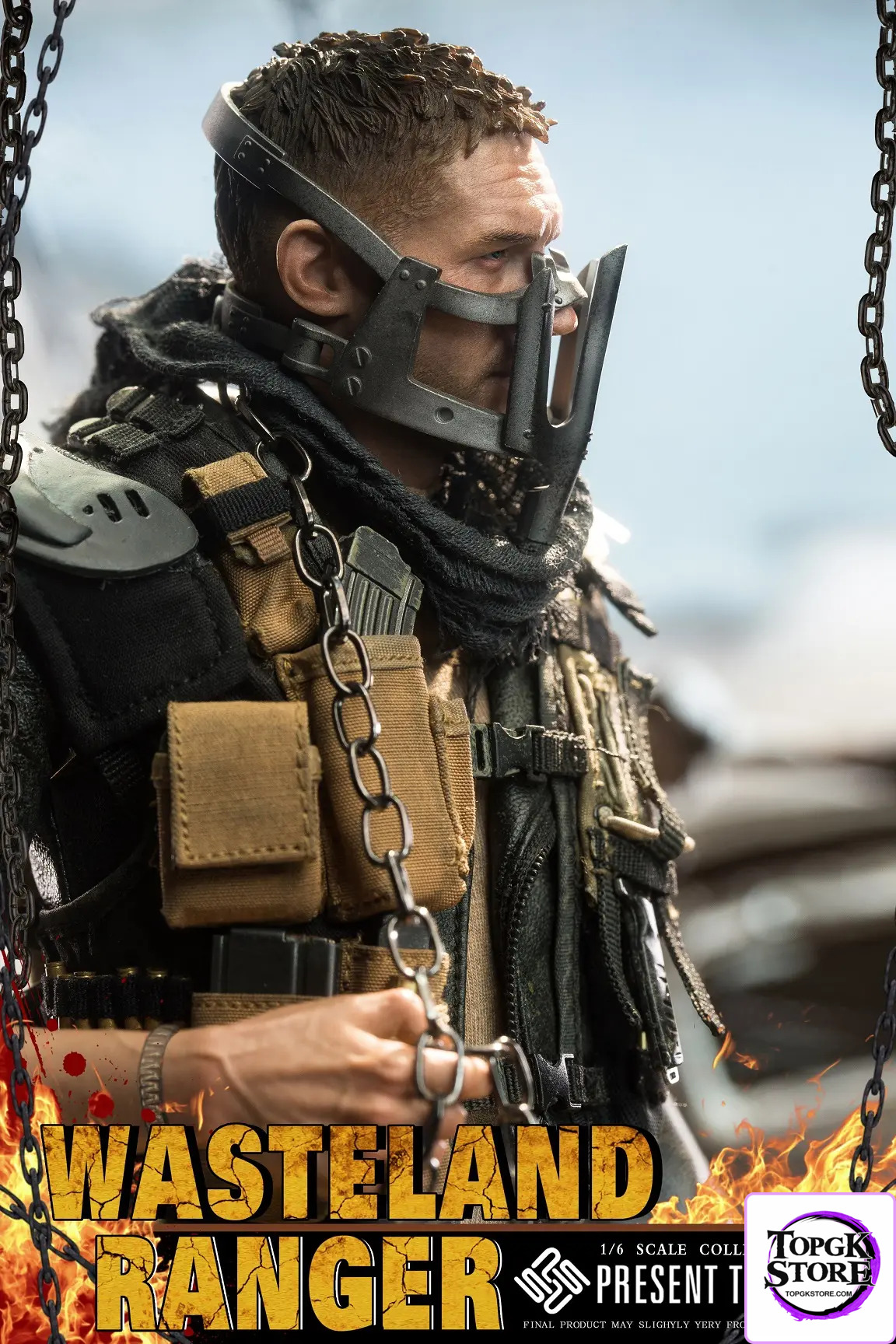 PRESENT TOYS – Wasteland 1/6 collectible toy – WASTELAND RANGER PT-sp56 (Licensed) - Photo 5 | TopGKStore