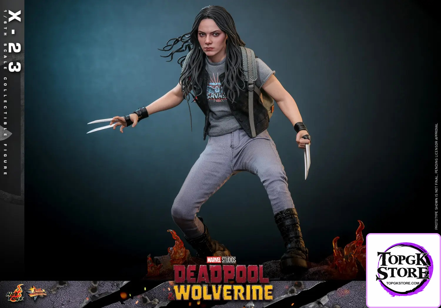 HotToys – Marvel 1/6 MMS781 Deadpool & Wolverine X-23 (Licensed) - Photo 8 | TopGKStore