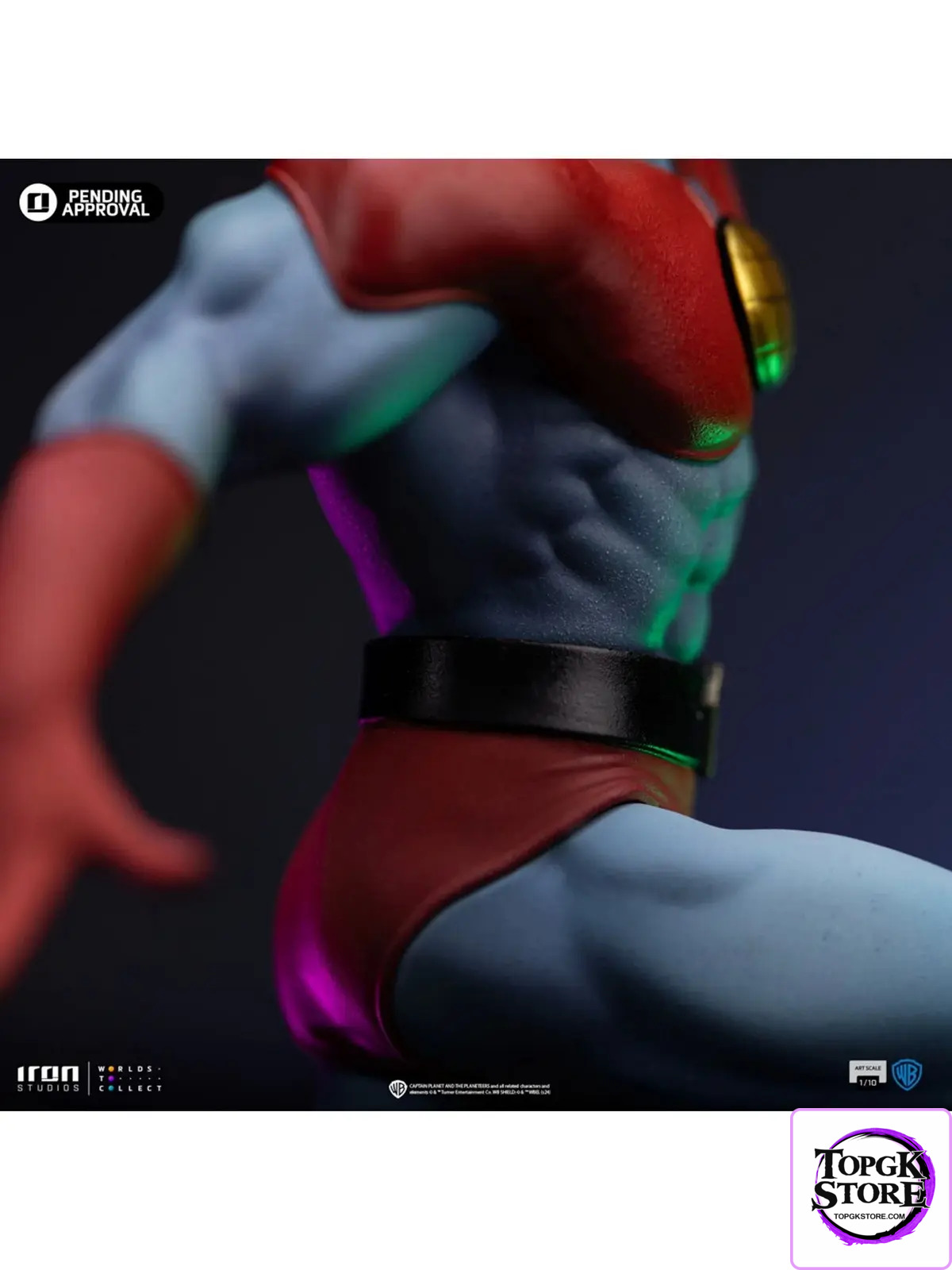Iron Studio – Captain Planet and the Planeteers 1/10 Captain Planet Statue CAPPLT116124-10 (Licensed) - Photo 7 | TopGK