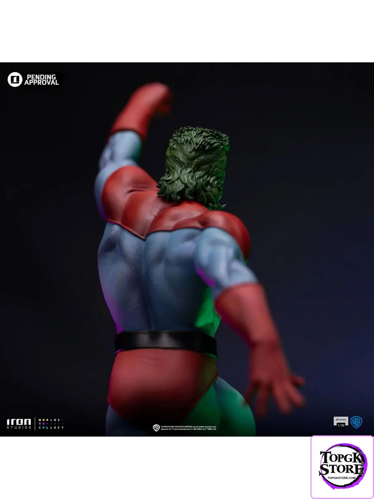 Iron Studio – Captain Planet and the Planeteers 1/10 Captain Planet Statue CAPPLT116124-10 (Licensed) - Photo 8 | TopGK