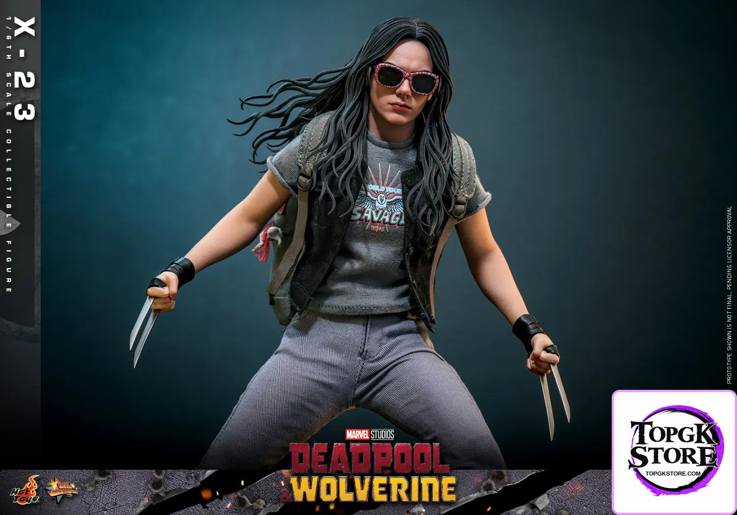 HotToys – Marvel 1/6 MMS781 Deadpool & Wolverine X-23 (Licensed) - Photo 6 | TopGKStore