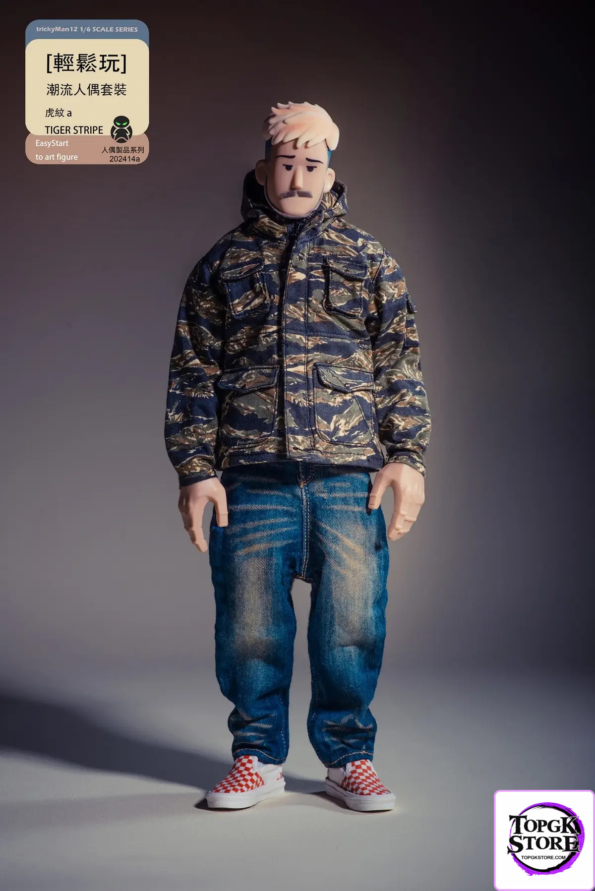 TrickyMan – Original 1/6 Easy start to art figure 202414a 202414b (Licensed) - Photo 1 | TopGKStore