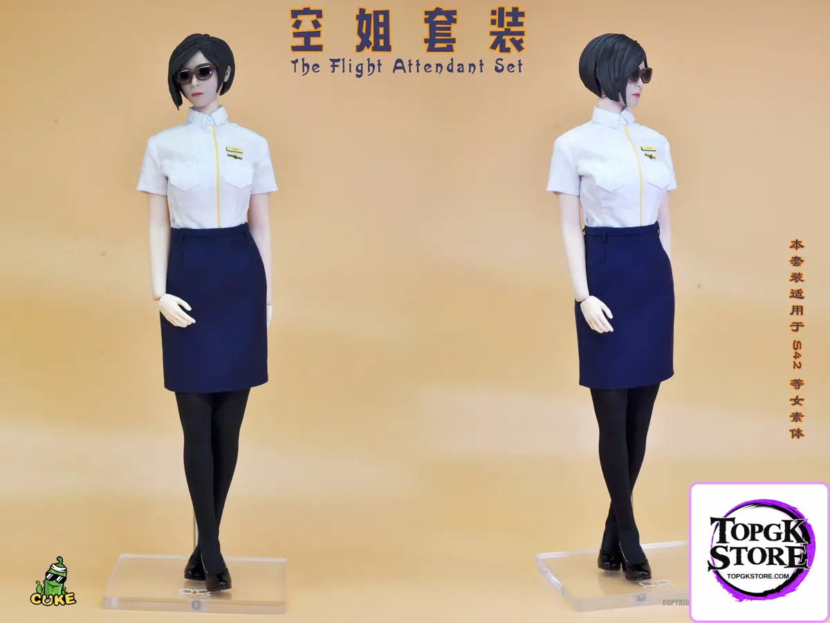 CUKE TOYS – Original 1/6 Flight Attendant Set MA-034 (Licensed) - Photo 2 | TopGKStore