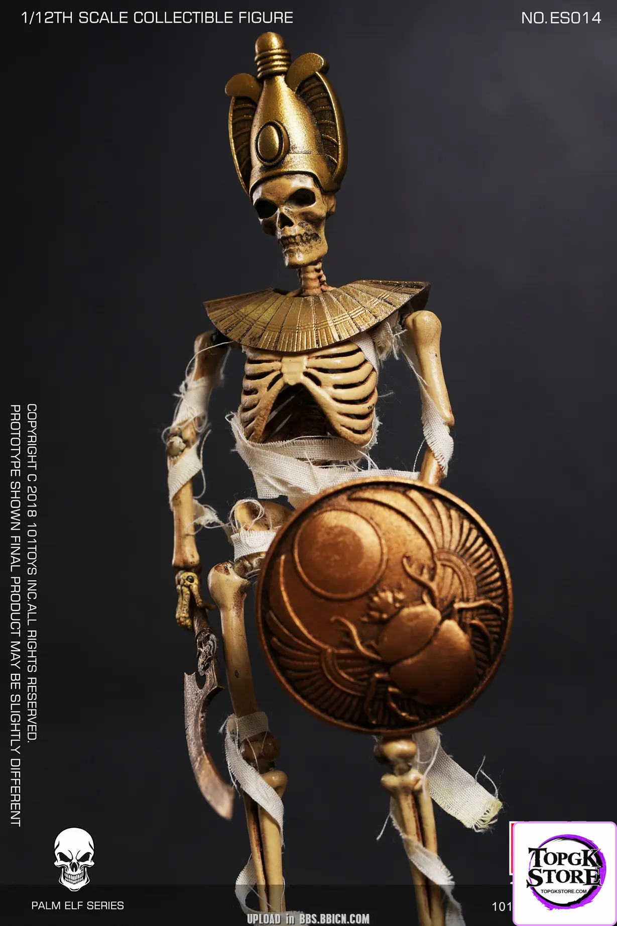 101Toys – Original PALM ELF SERIES- Skeleton Egyptian Mummy (Licensed) - Photo 10 | TopGKStore