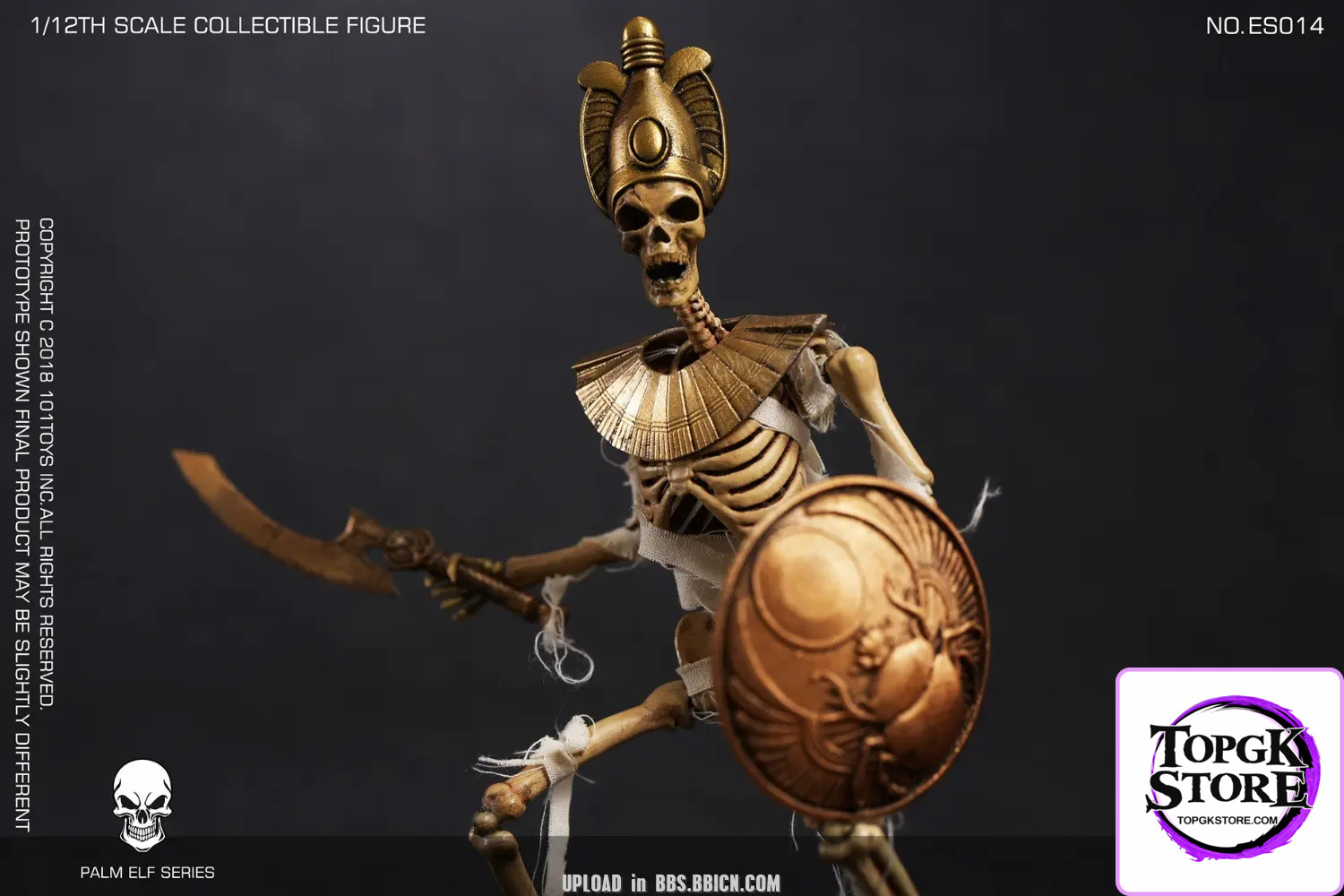 101Toys – Original PALM ELF SERIES- Skeleton Egyptian Mummy (Licensed) - Photo 11 | TopGKStore