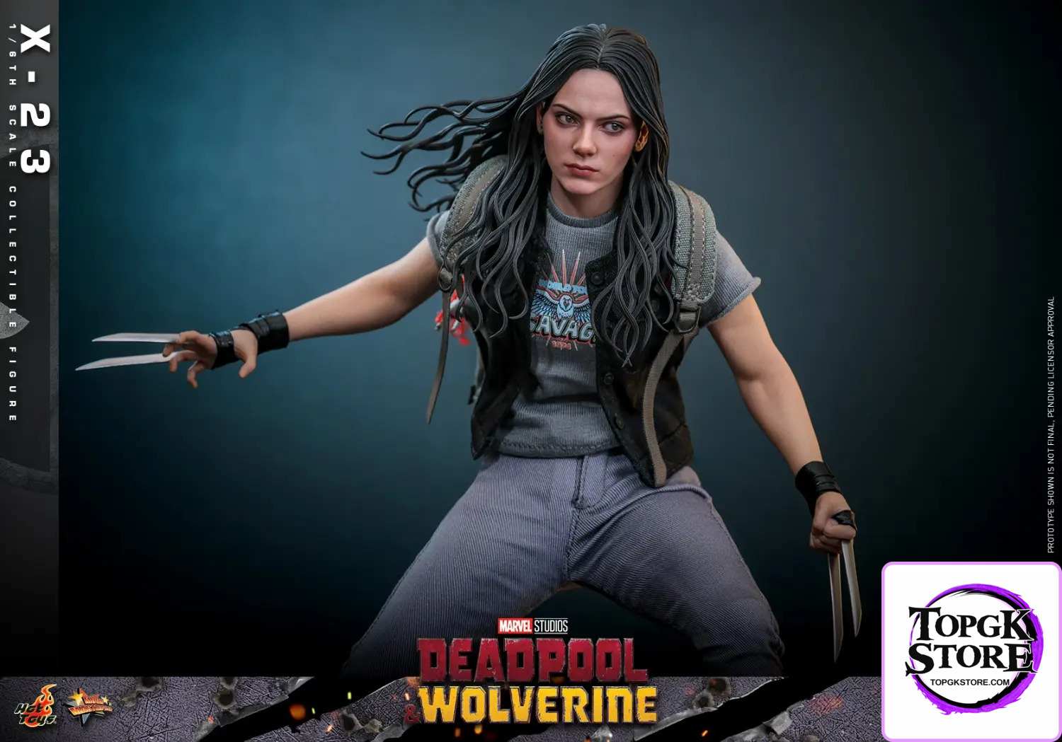 HotToys – Marvel 1/6 MMS781 Deadpool & Wolverine X-23 (Licensed) - Photo 4 | TopGKStore
