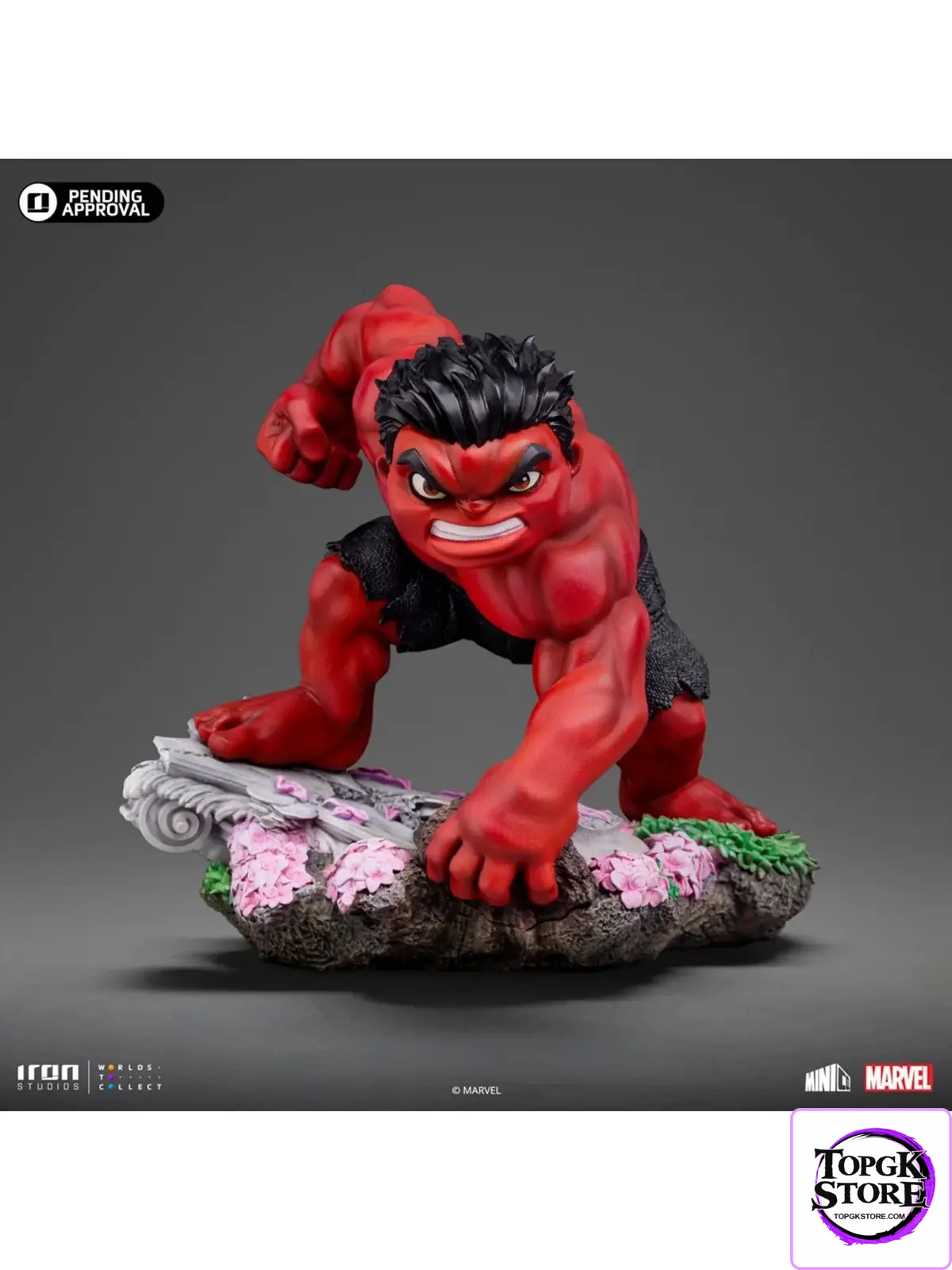Iron Studio – Marvel MiniCo Series Red Hulk MARCAS106624-MC (Licensed) - Photo 3 | TopGKStore