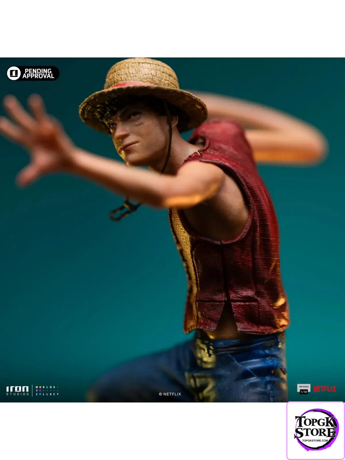 Iron Studio – One Piece 1/10 Live-action TV series One Piece Luffy NETFX116624-10 (Licensed) - Photo 2 | TopGKStore