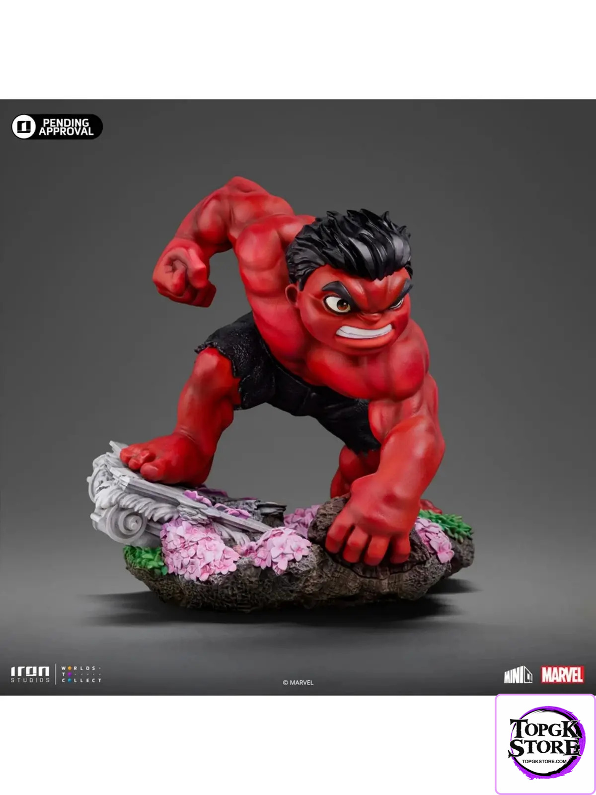 Iron Studio – Marvel MiniCo Series Red Hulk MARCAS106624-MC (Licensed) - Photo 4 | TopGKStore
