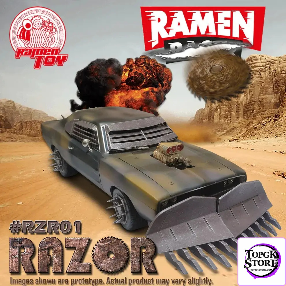 Ramen Toy – Ramen Razor RZR01 RZR02 RMB03 RIF04 (Licensed) - Photo 1 | TopGKStore