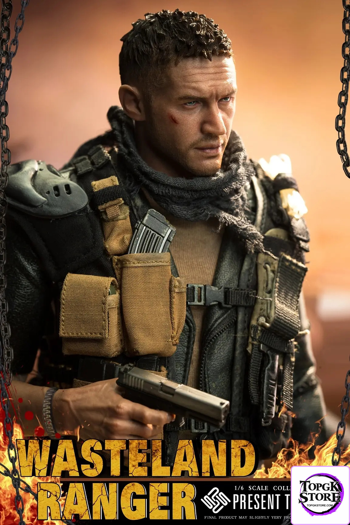 PRESENT TOYS – Wasteland 1/6 collectible toy – WASTELAND RANGER PT-sp56 (Licensed) - Photo 10 | TopGKStore