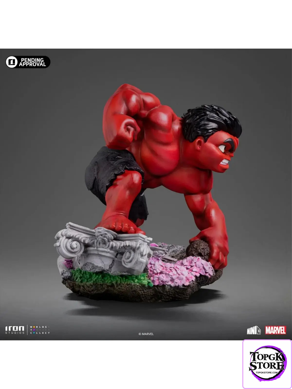 Iron Studio – Marvel MiniCo Series Red Hulk MARCAS106624-MC (Licensed) - Photo 5 | TopGKStore