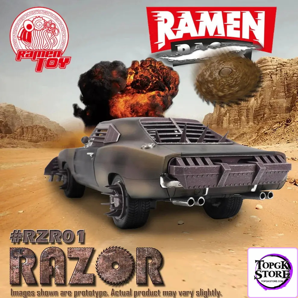 Ramen Toy – Ramen Razor RZR01 RZR02 RMB03 RIF04 (Licensed) - Photo 3 | TopGKStore