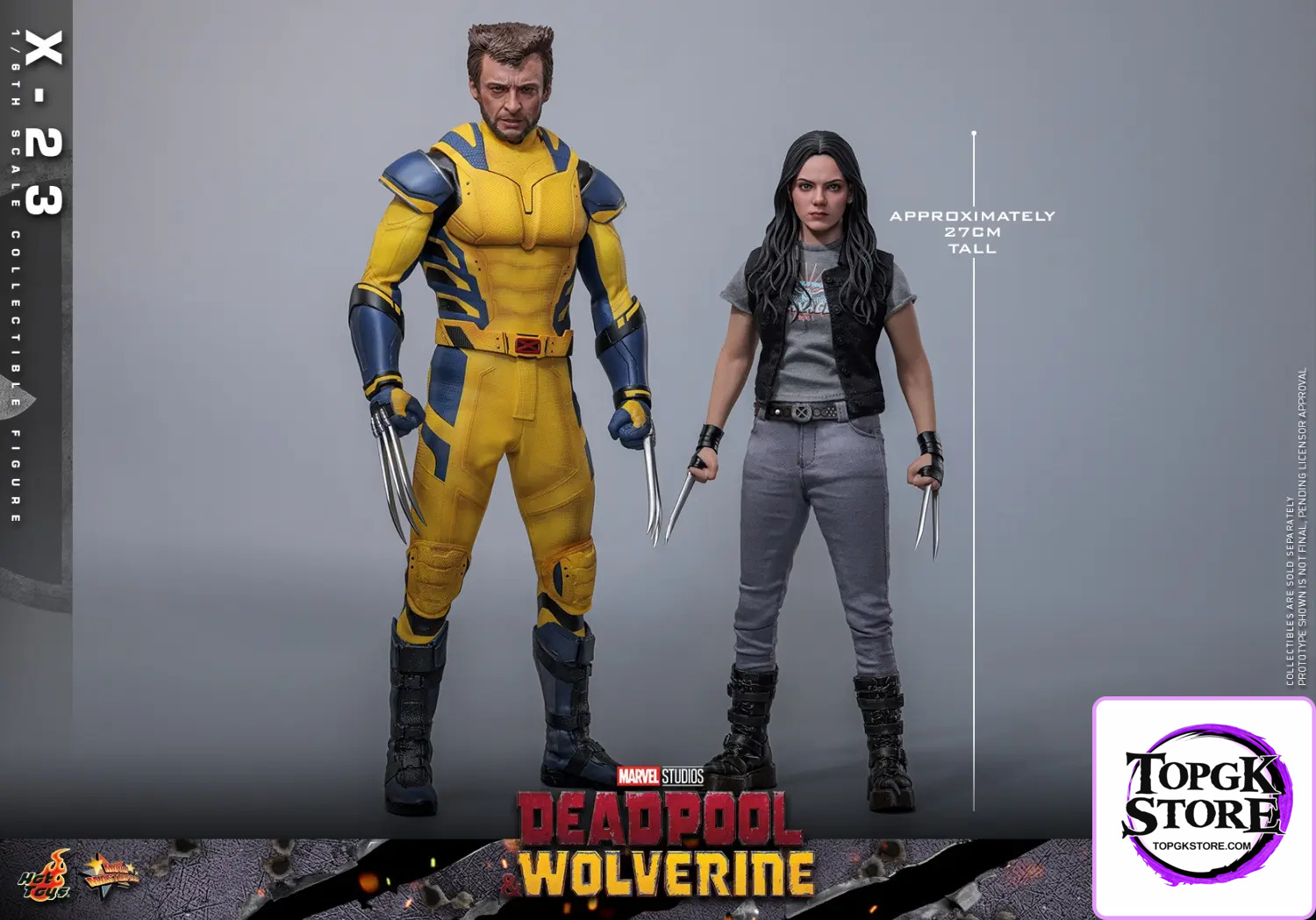 HotToys – Marvel 1/6 MMS781 Deadpool & Wolverine X-23 (Licensed) - Photo 17 | TopGKStore