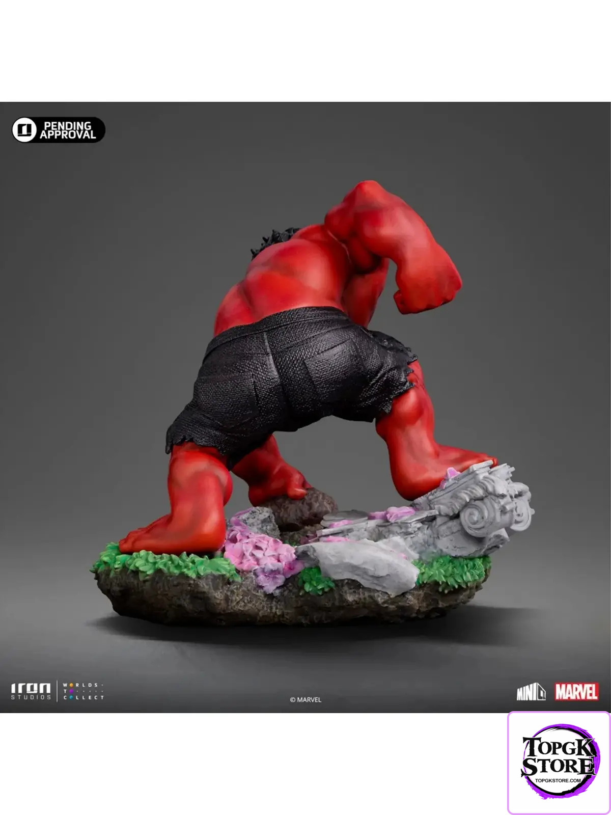 Iron Studio – Marvel MiniCo Series Red Hulk MARCAS106624-MC (Licensed) - Photo 6 | TopGKStore