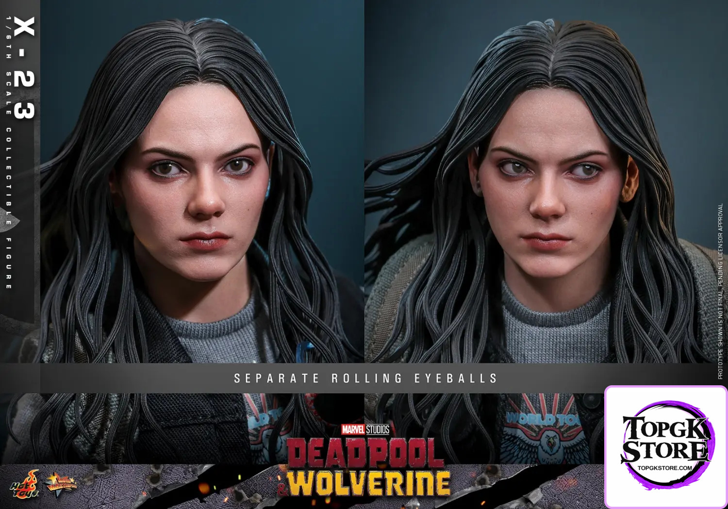 HotToys – Marvel 1/6 MMS781 Deadpool & Wolverine X-23 (Licensed) - Photo 18 | TopGKStore