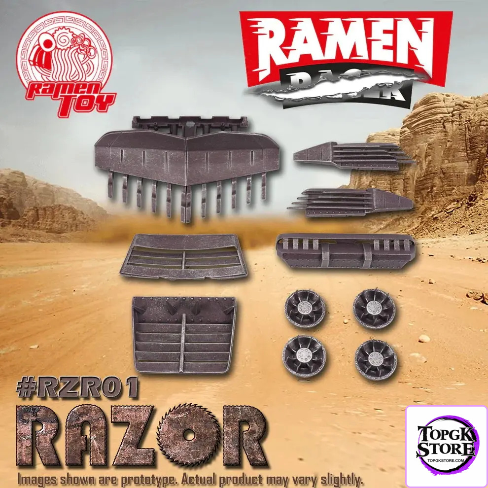 Ramen Toy – Ramen Razor RZR01 RZR02 RMB03 RIF04 (Licensed) - Photo 4 | TopGKStore