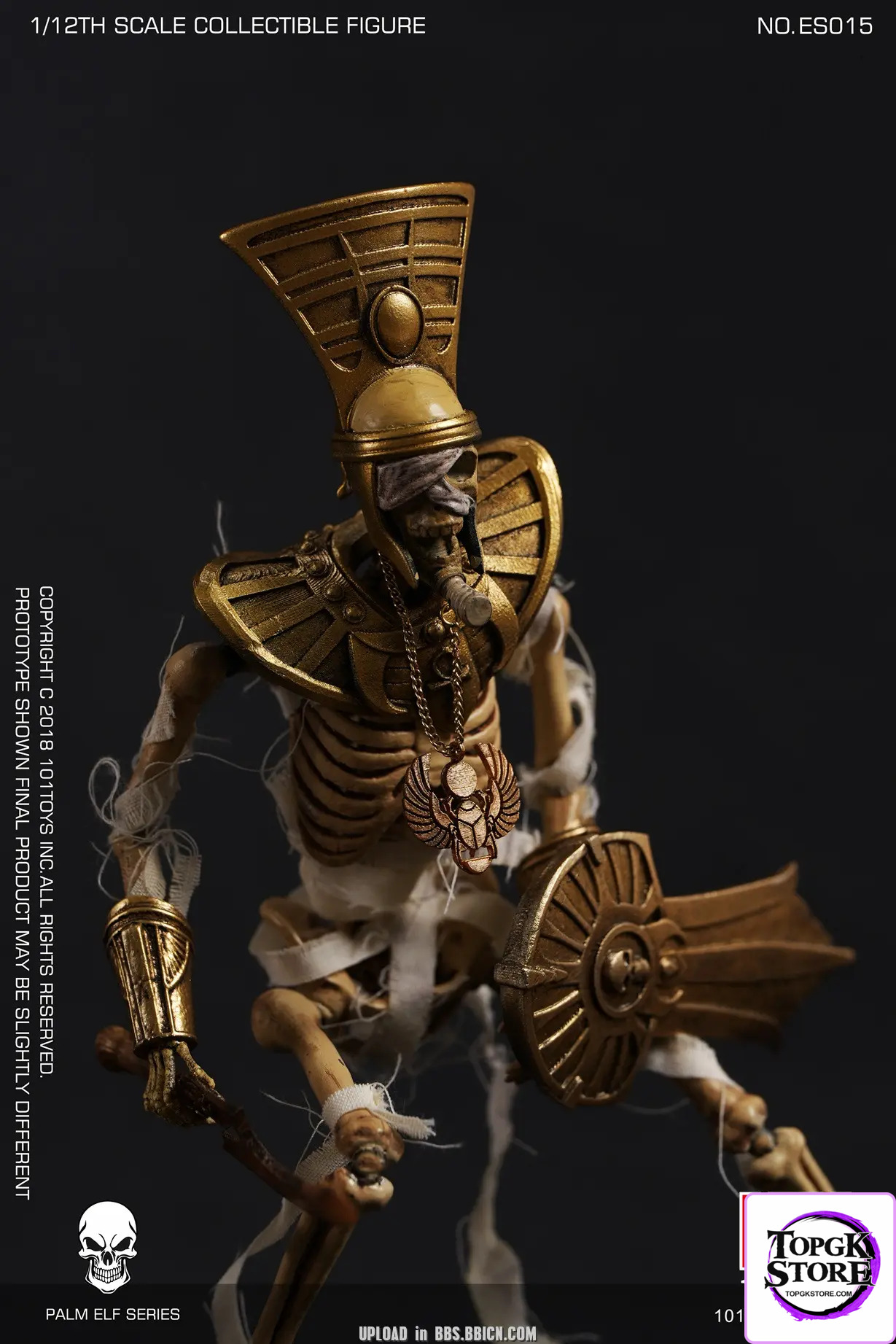 101Toys – Original PALM ELF SERIES- Skeleton Egyptian Mummy (Licensed) - Photo 18 | TopGKStore