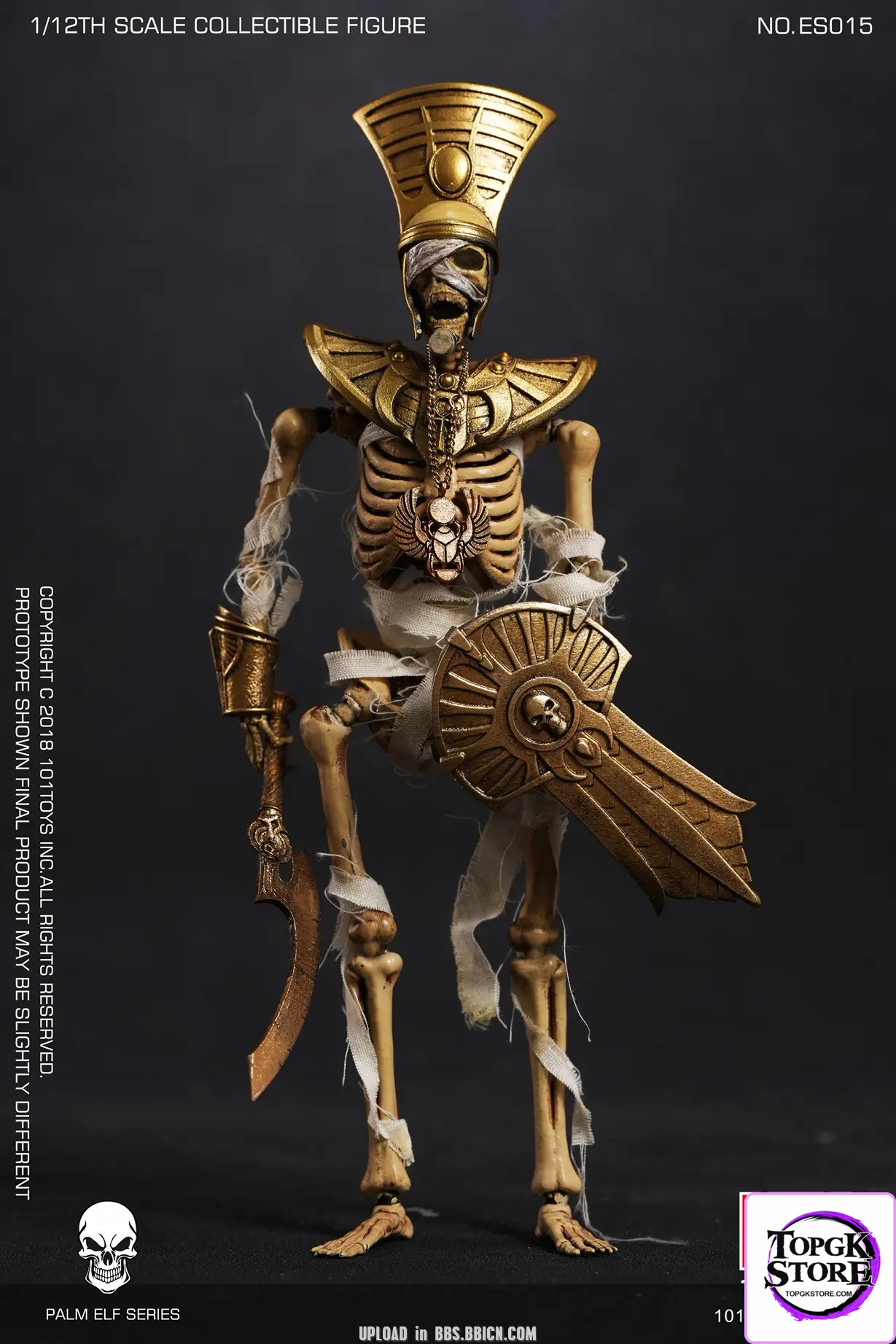 101Toys – Original PALM ELF SERIES- Skeleton Egyptian Mummy (Licensed) - Photo 19 | TopGKStore