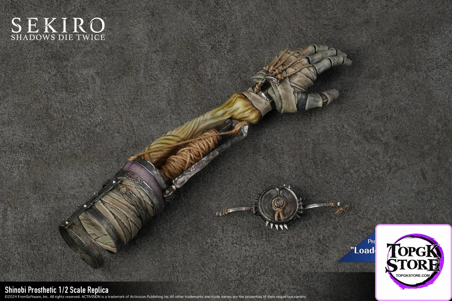 Gecco – SEKIRO: SHADOWS DIE TWICE Shinobi Prosthetic 1/2 Scale Replica 46733GC (Licensed) - Photo 2 | TopGKStore