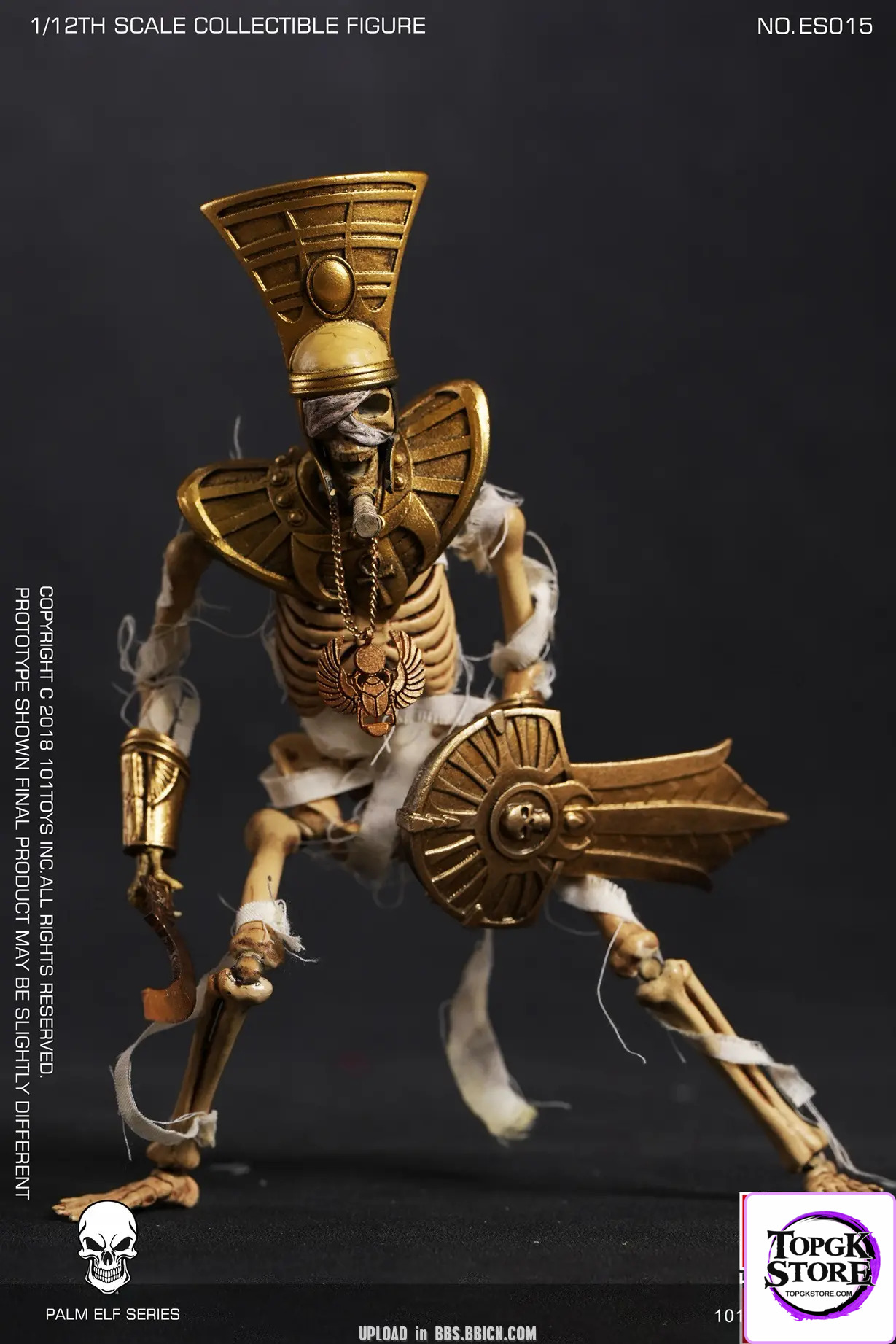 101Toys – Original PALM ELF SERIES- Skeleton Egyptian Mummy (Licensed) - Photo 20 | TopGKStore