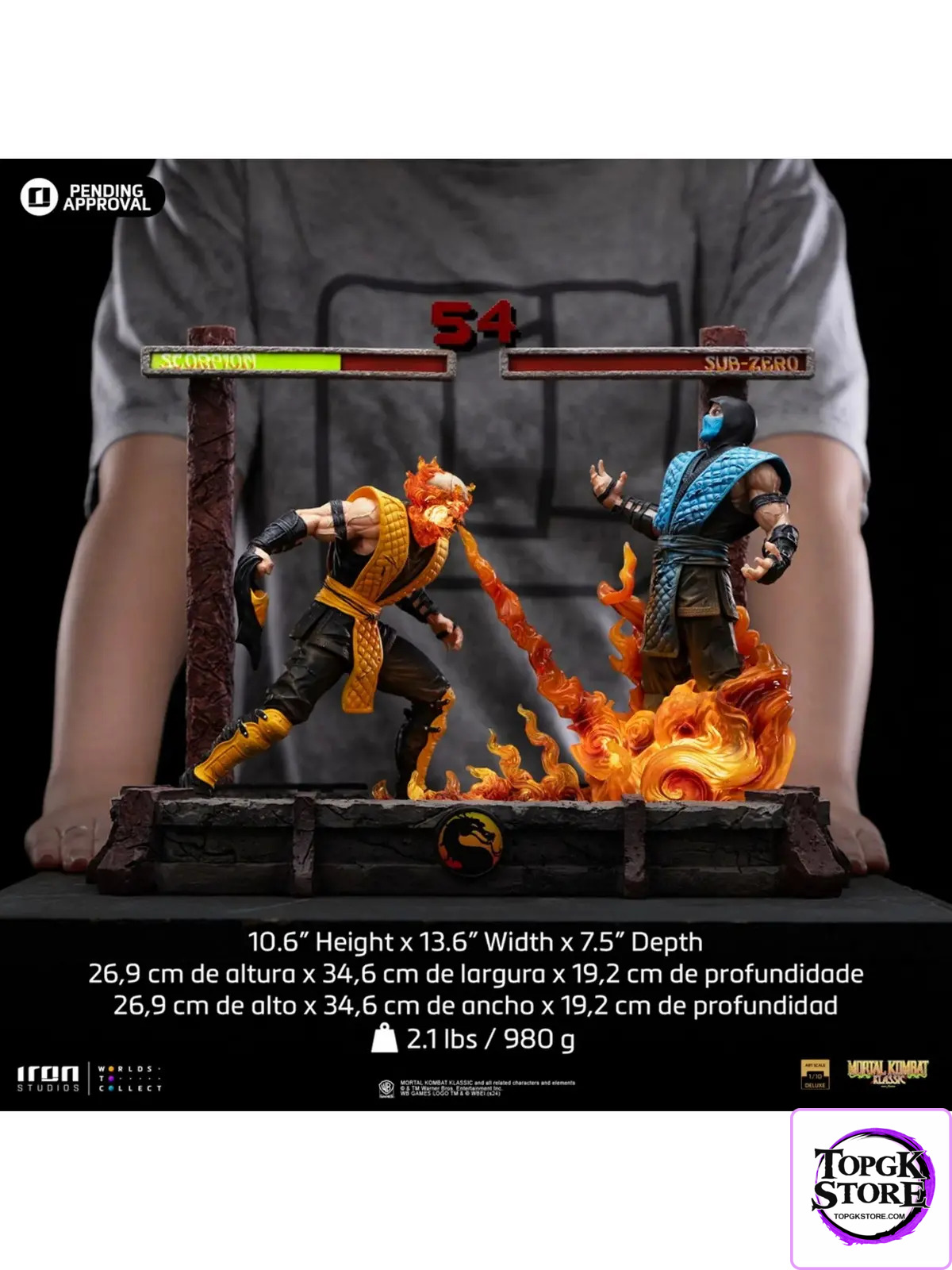 Iron Studio – Mortal Kombat 1/10 Scorpion Fatality MORTAL111324-10 (Licensed) - Photo 8 | TopGKStore