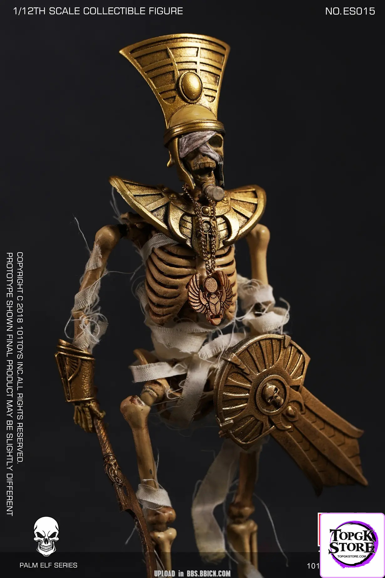 101Toys – Original PALM ELF SERIES- Skeleton Egyptian Mummy (Licensed) - Photo 21 | TopGKStore