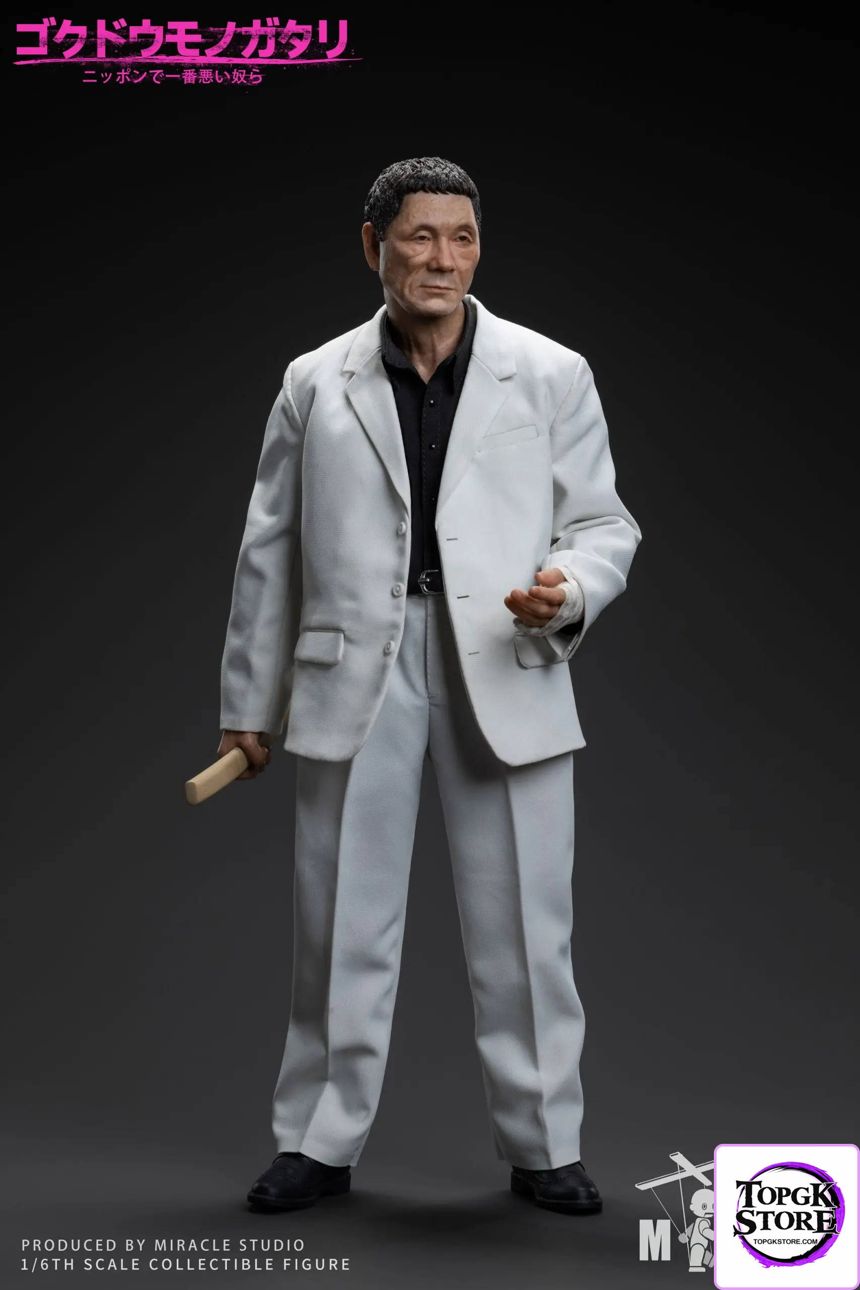 Miracle Studio – Original 1/6 Yakuza Stories TAROU group leader action figure (Licensed) - Photo 2 | TopGKStore