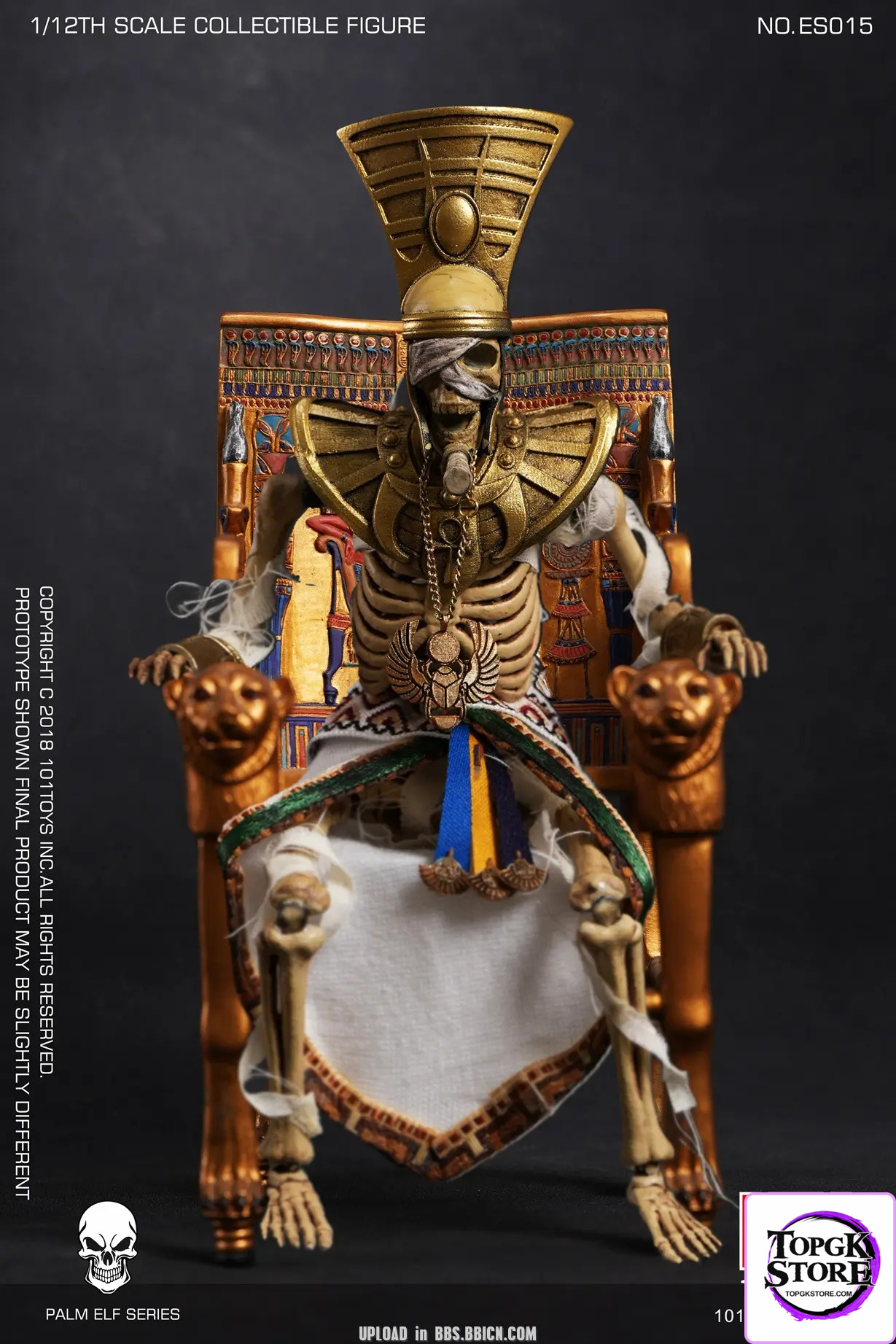 101Toys – Original PALM ELF SERIES- Skeleton Egyptian Mummy (Licensed) - Photo 22 | TopGKStore