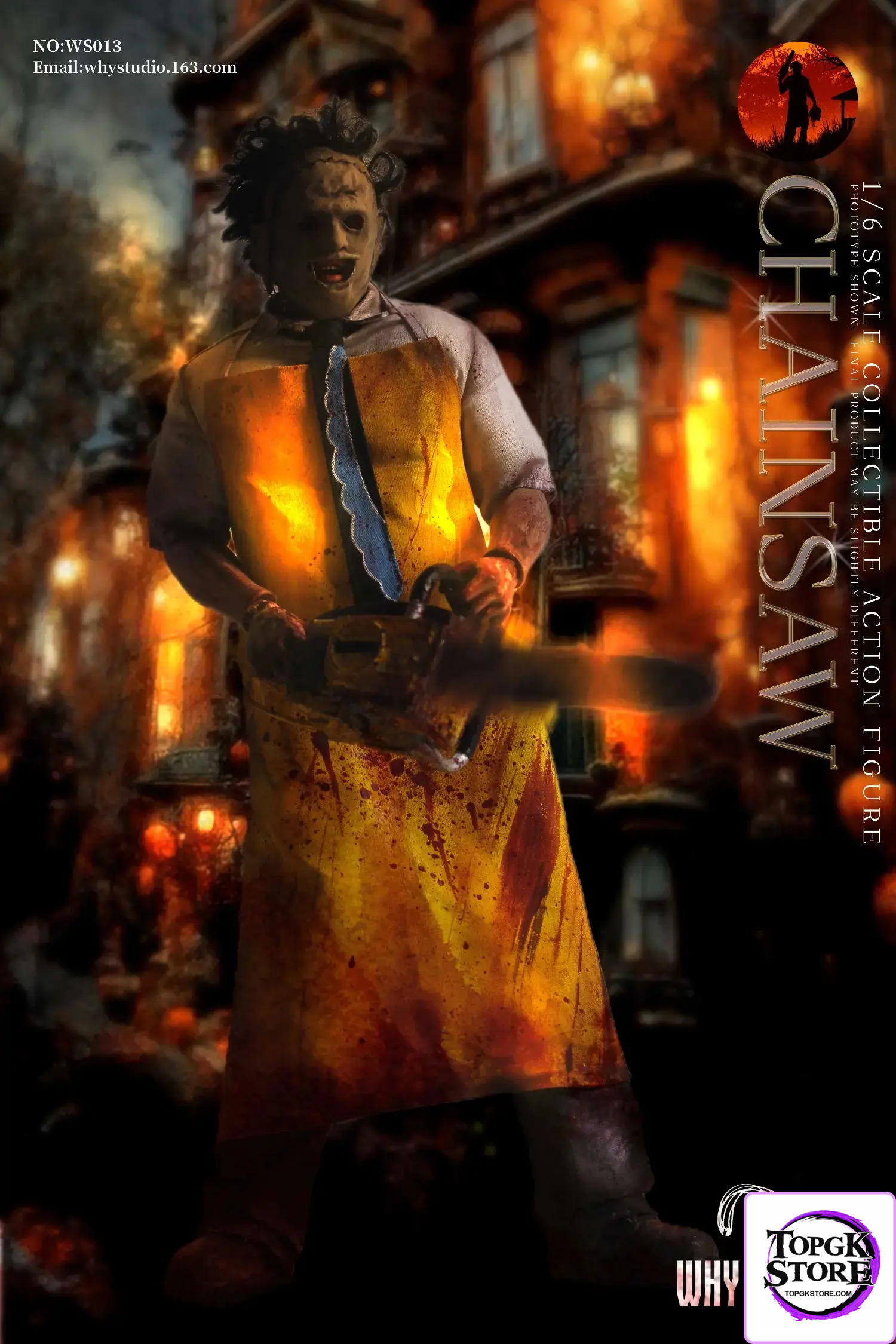 WHY STUDIO – Texas chainsaw Massacre Leatherface 1/6  NO:WS013 action figure - Photo 1 | TopGKStore