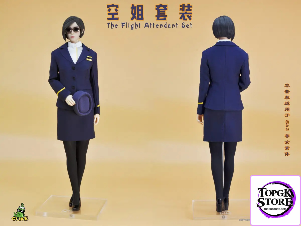 CUKE TOYS – Original 1/6 Flight Attendant Set MA-034 (Licensed) - Photo 1 | TopGKStore