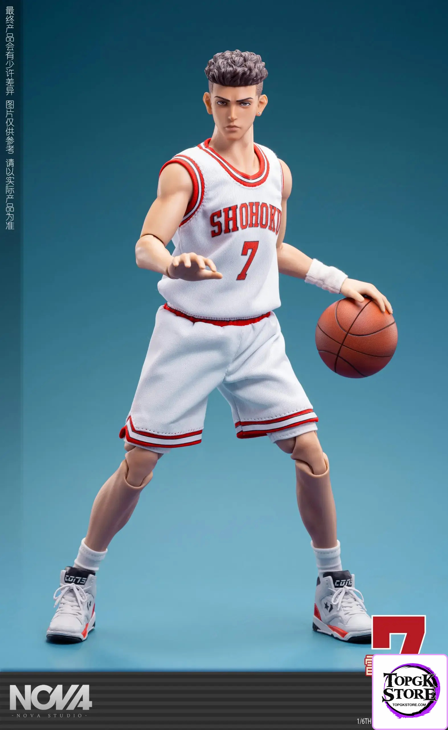 NOVA Studio – Slam Dunk 1/6 movable No. 7 basketball player Miyagi Ryota - Photo 2 | TopGKStore