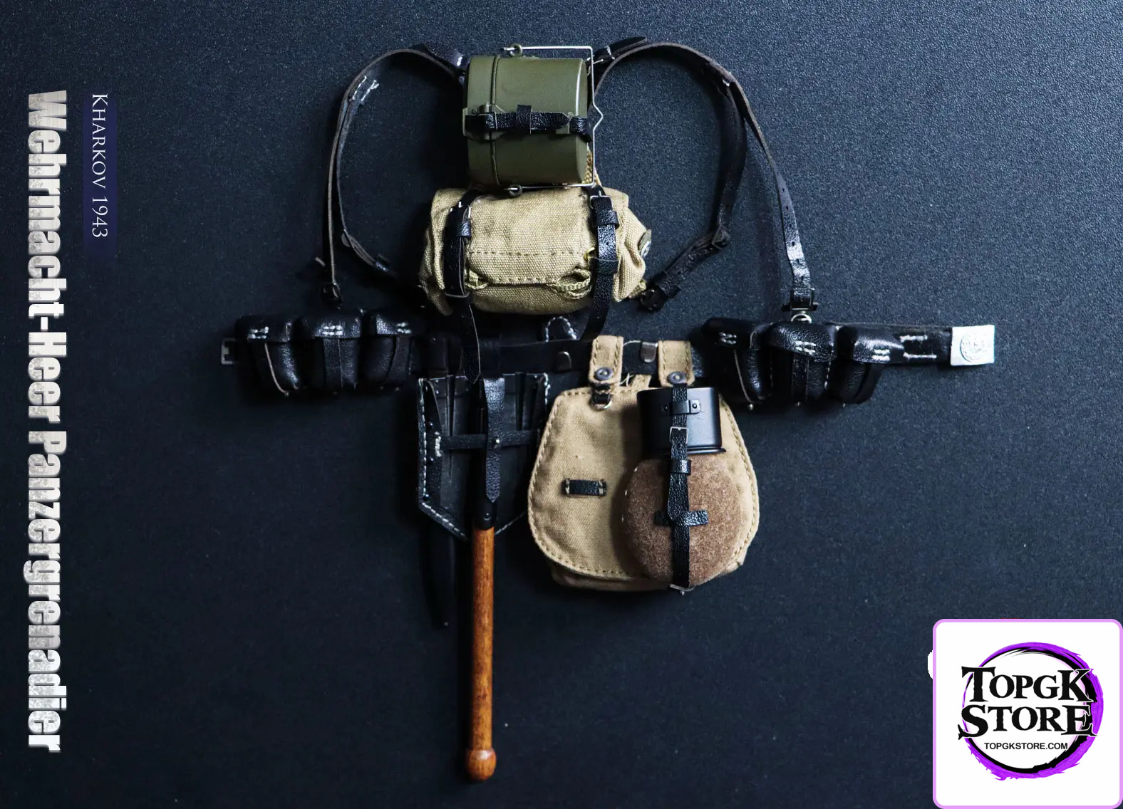 UJINDOU – Original 1/6 WWII Wehrmacht-Heer Panzergrenadier, Kharkov 1943 (Licensed) - Photo 14 | TopGKStore