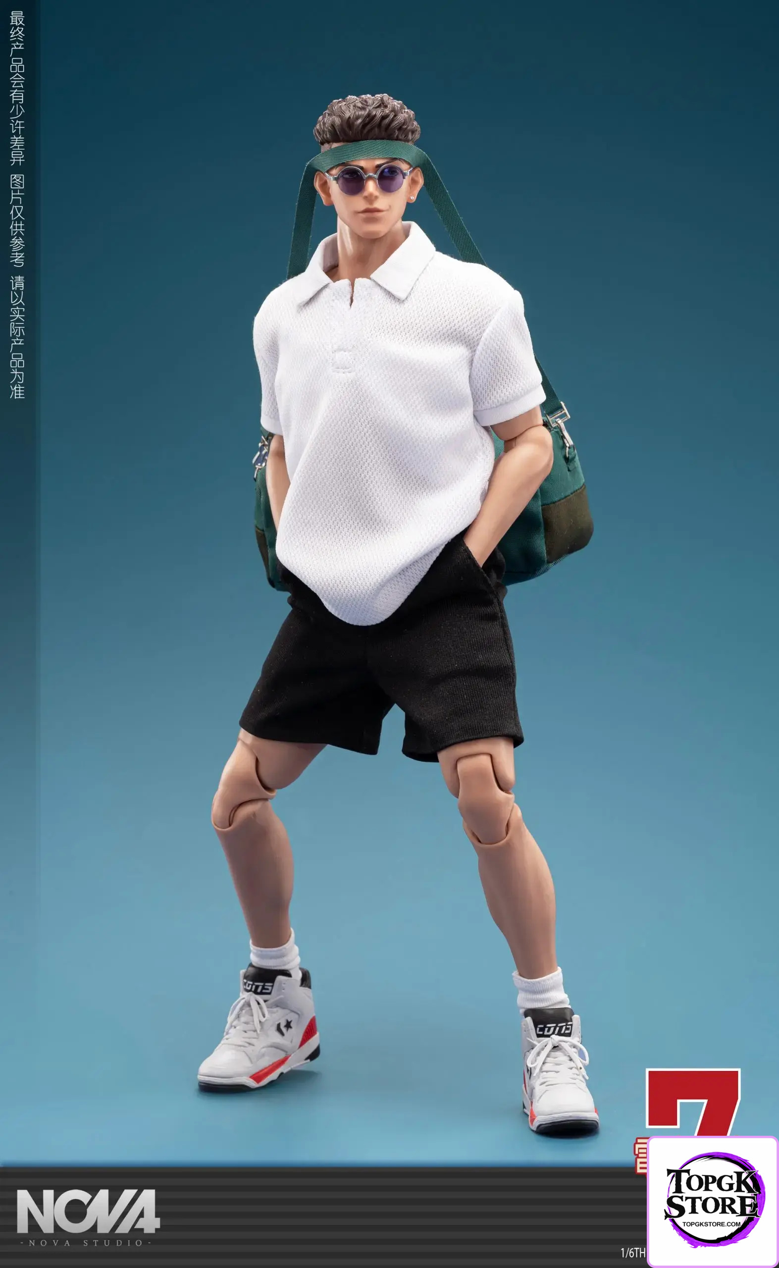 NOVA Studio – Slam Dunk 1/6 movable No. 7 basketball player Miyagi Ryota - Photo 15 | TopGKStore
