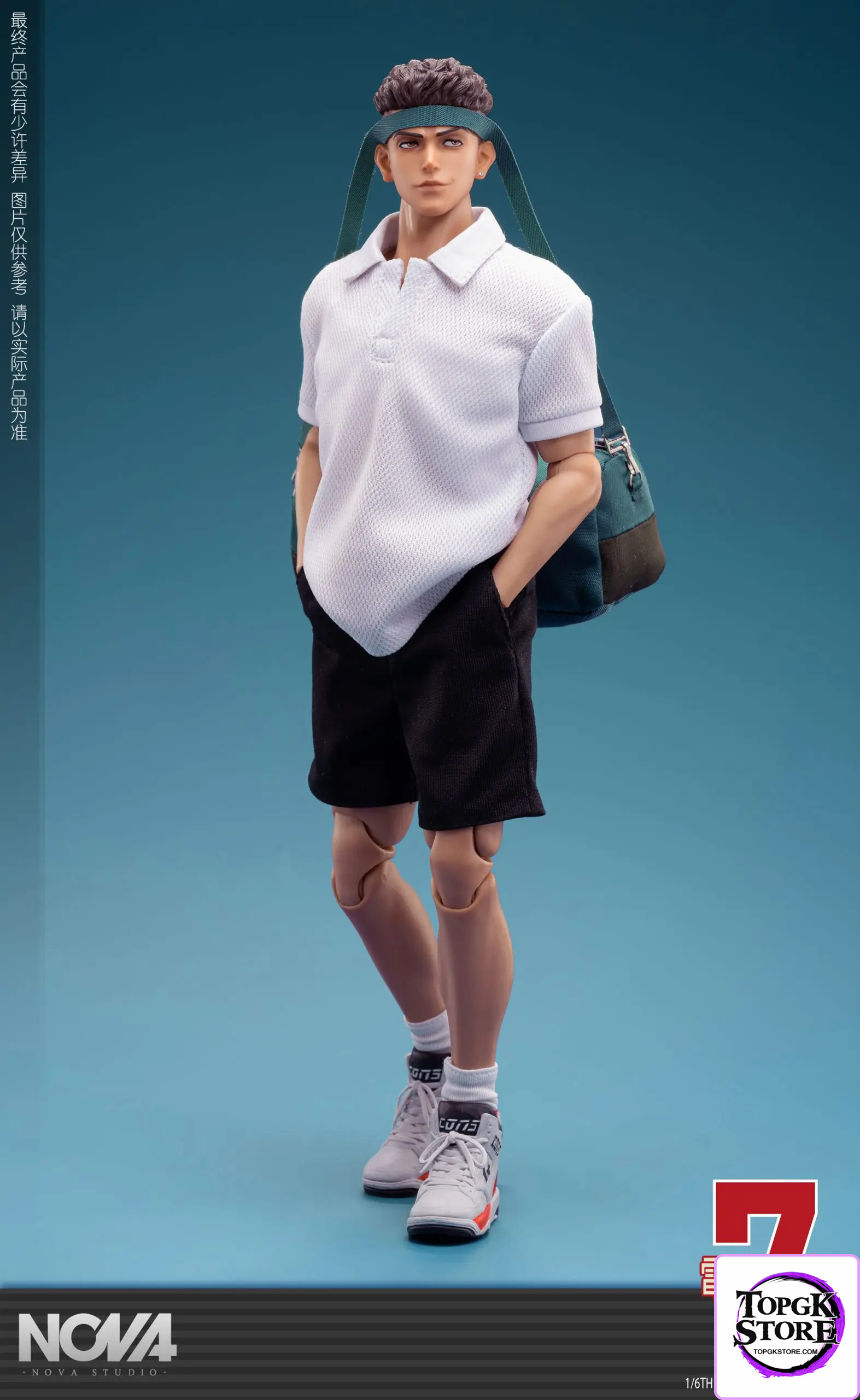 NOVA Studio – Slam Dunk 1/6 movable No. 7 basketball player Miyagi Ryota - Photo 14 | TopGKStore