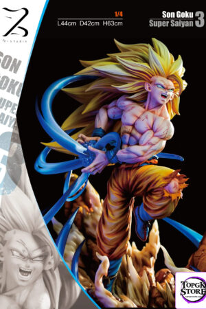 ZY Studio X Poker Monster Studio – Super Saiyan 3 Dragon Ball - Photo 1 | TopGKStore