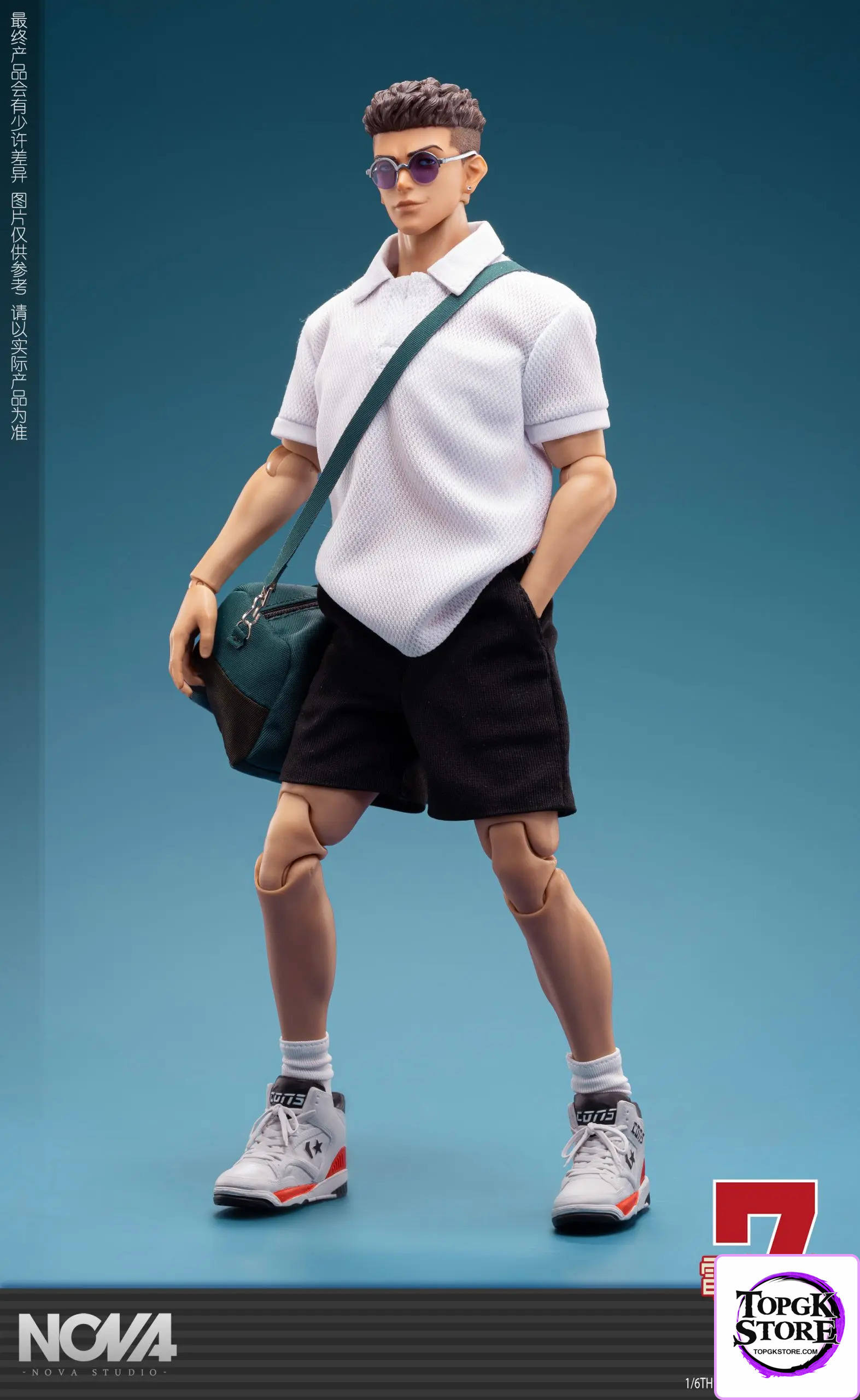 NOVA Studio – Slam Dunk 1/6 movable No. 7 basketball player Miyagi Ryota - Photo 13 | TopGKStore