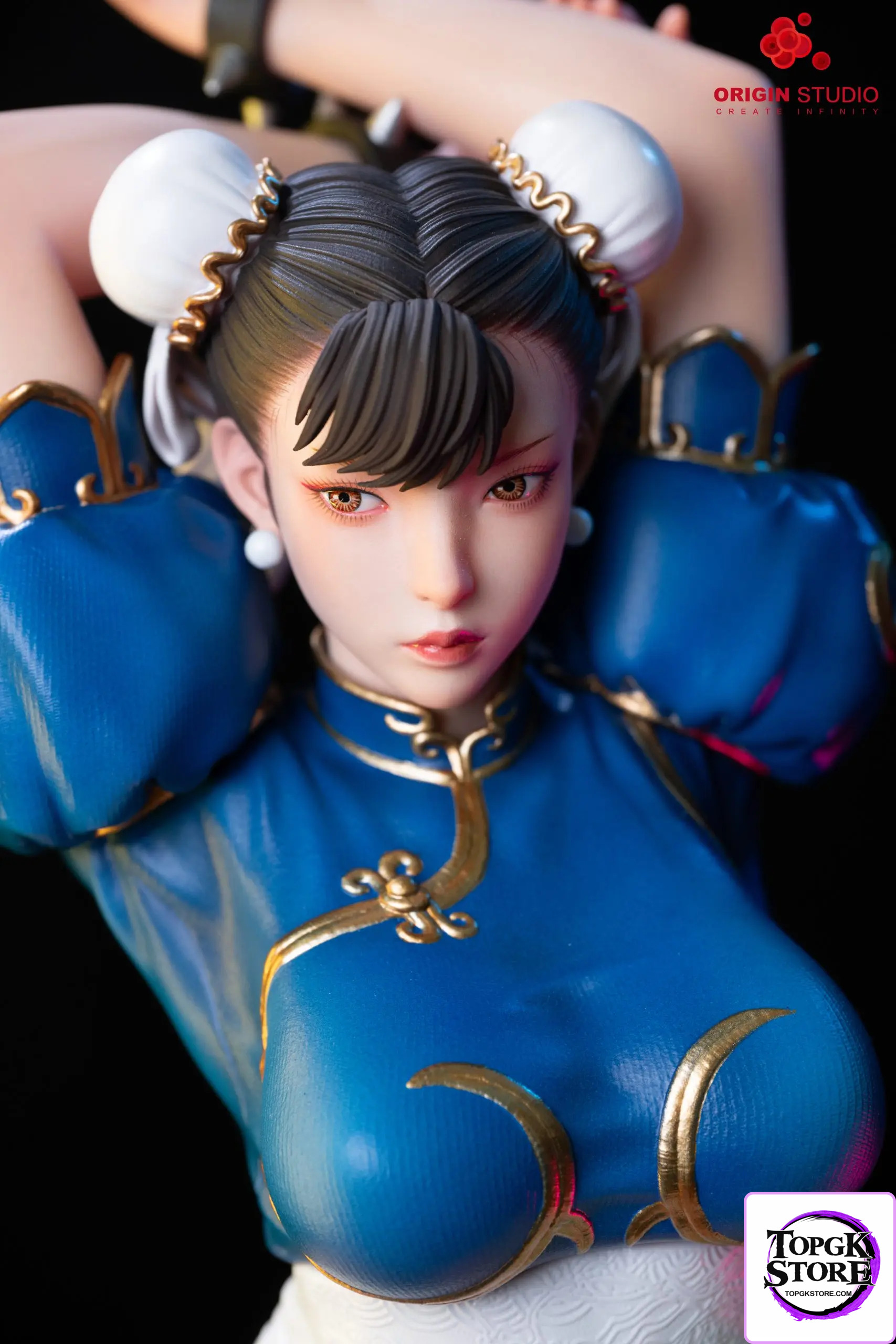 ORIGIN Studio – King of Fighters Light Statue of a Female Fighter Chun - Photo 13 | TopGKStore