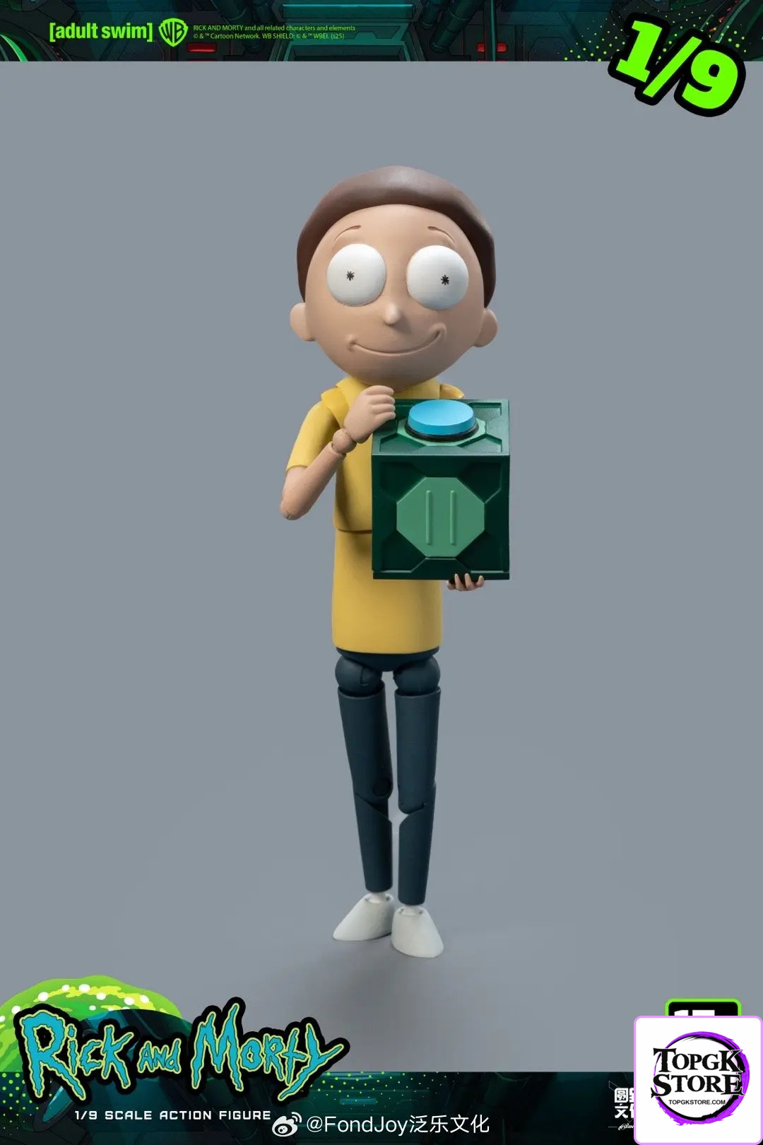 Fondjoy – Rick and Morty 1/9 Scale Action Figures (Licensed) - Photo 7 | TopGKStore