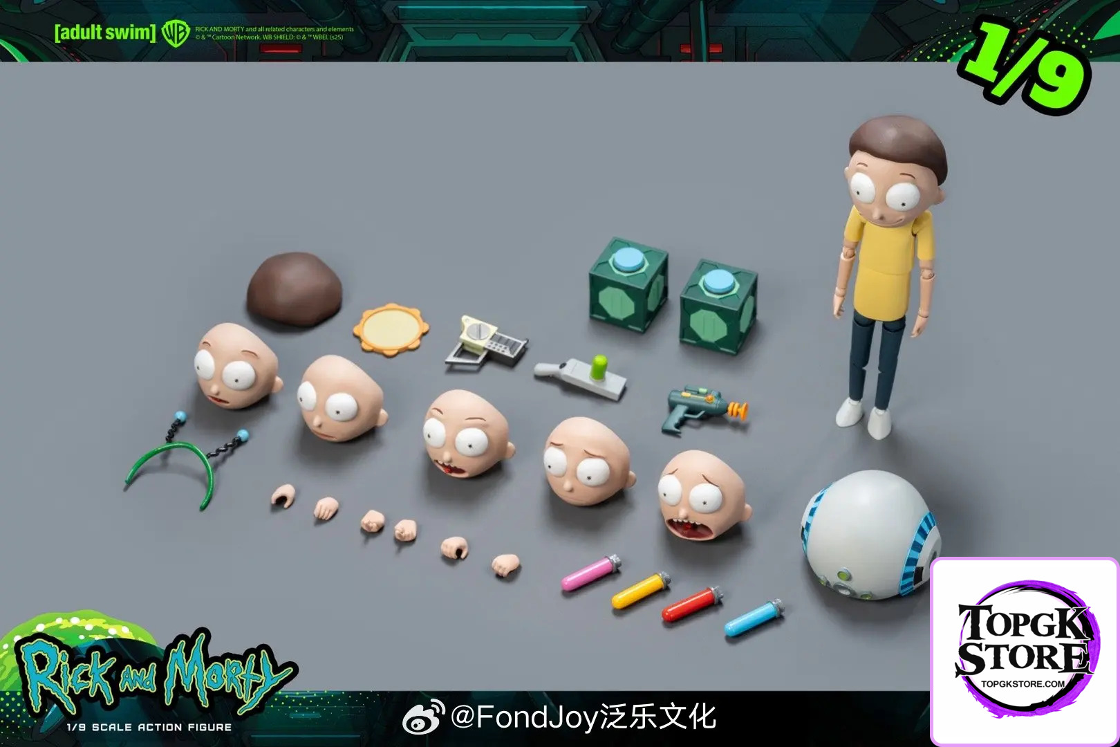 Fondjoy – Rick and Morty 1/9 Scale Action Figures (Licensed) - Photo 2 | TopGKStore
