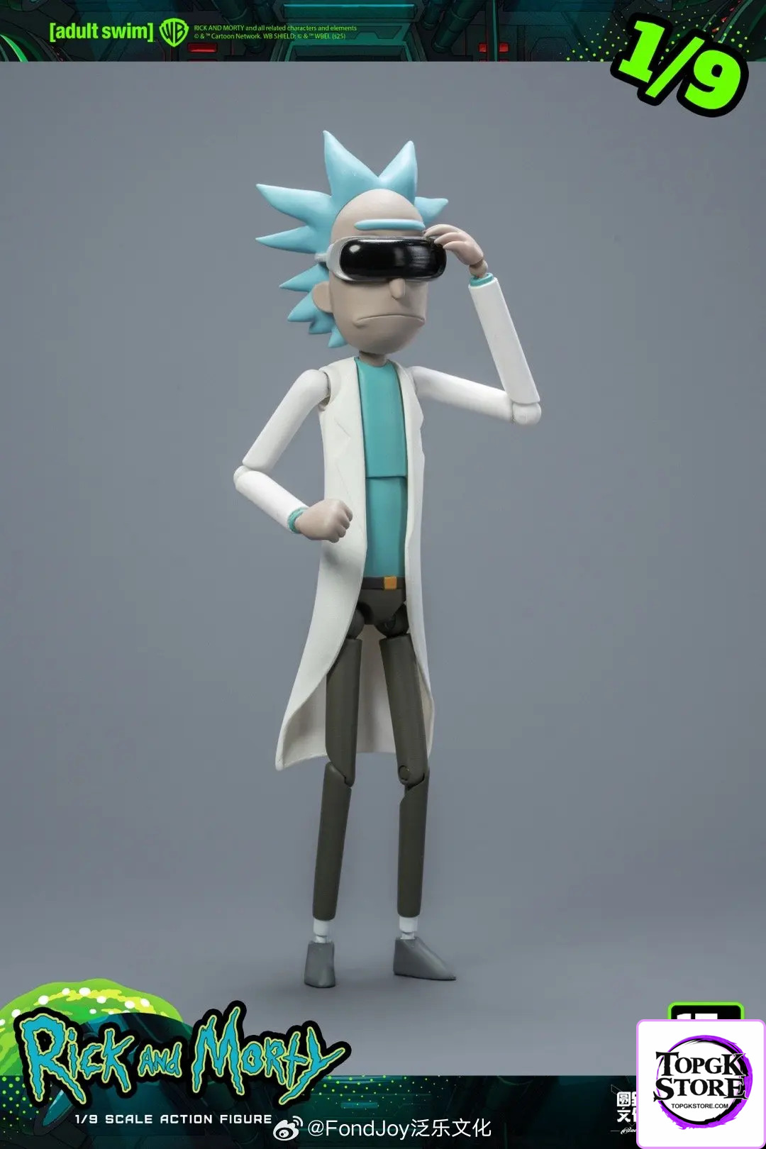 Fondjoy – Rick and Morty 1/9 Scale Action Figures (Licensed) - Photo 10 | TopGKStore