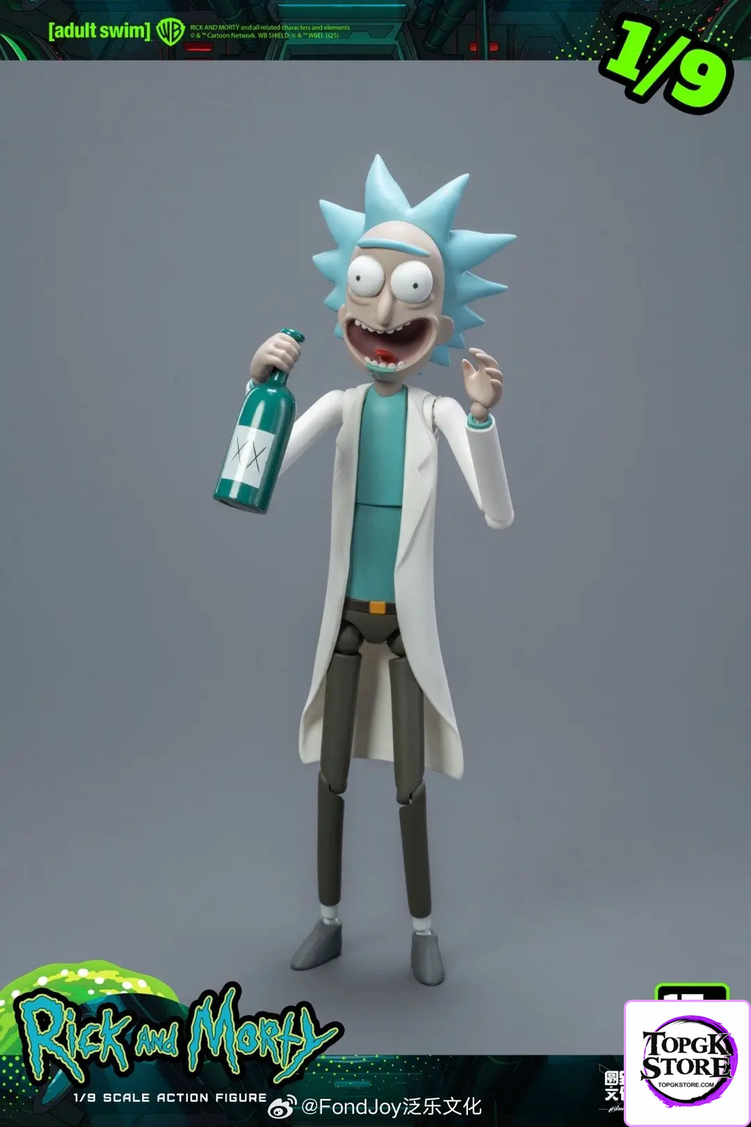 Fondjoy – Rick and Morty 1/9 Scale Action Figures (Licensed) - Photo 14 | TopGKStore