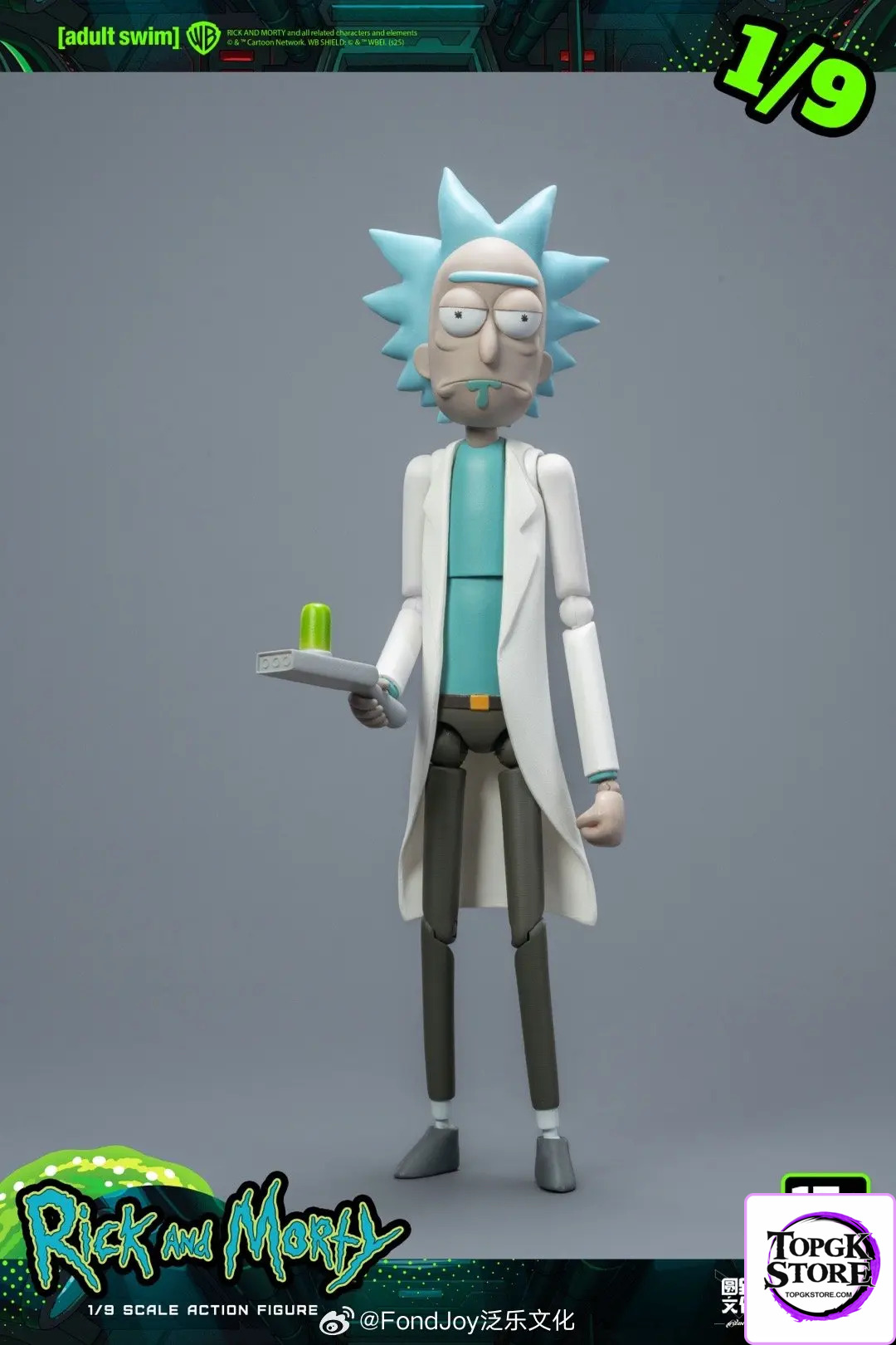 Fondjoy – Rick and Morty 1/9 Scale Action Figures (Licensed) - Photo 12 | TopGKStore